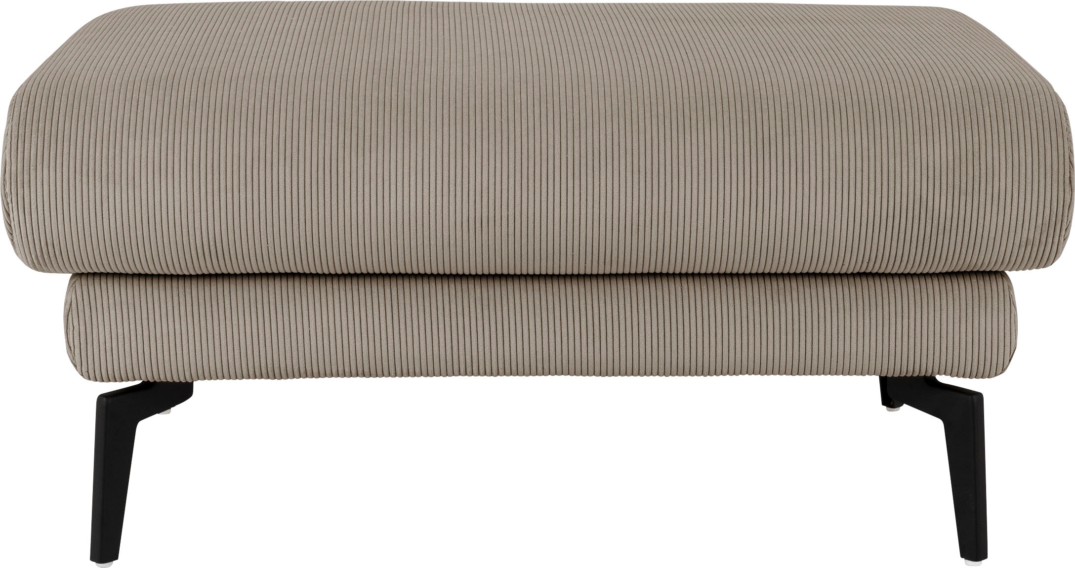Die PlanBar Hocker »MP-IN23147«, (1 St.), stylische Metallfüße mit Bodenfreiheit, moderner Feincord-Bezug