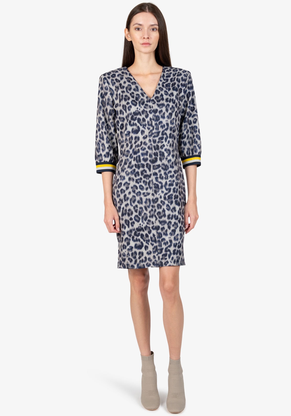 Sportalm Kitzbühel Minikleid Ohne Taschen mit Animalprint günstig online kaufen