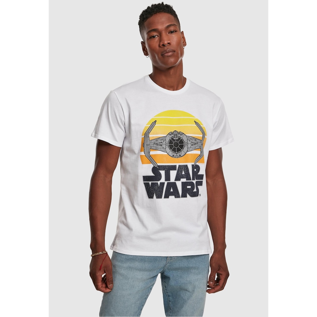 Merchcode T-Shirt »Herren Star Wars Sunset Tee«, (1 tlg.)