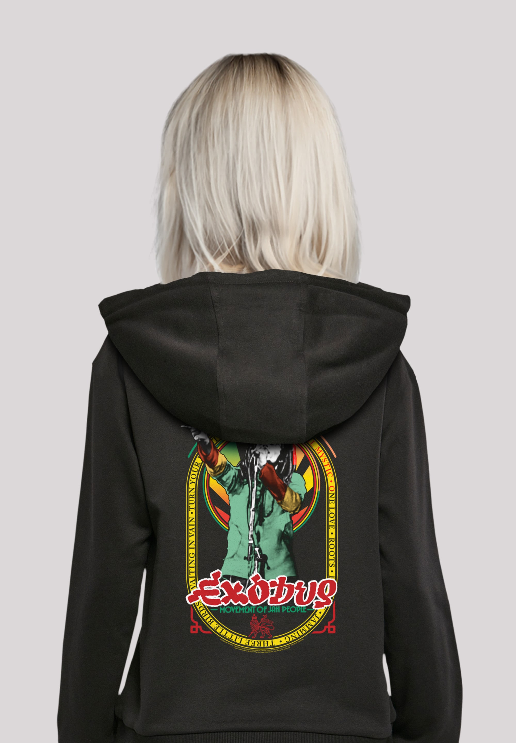 F4NT4STIC Kapuzenpullover "Bob Marley Reggae Music Exodus Singing", Premium günstig online kaufen