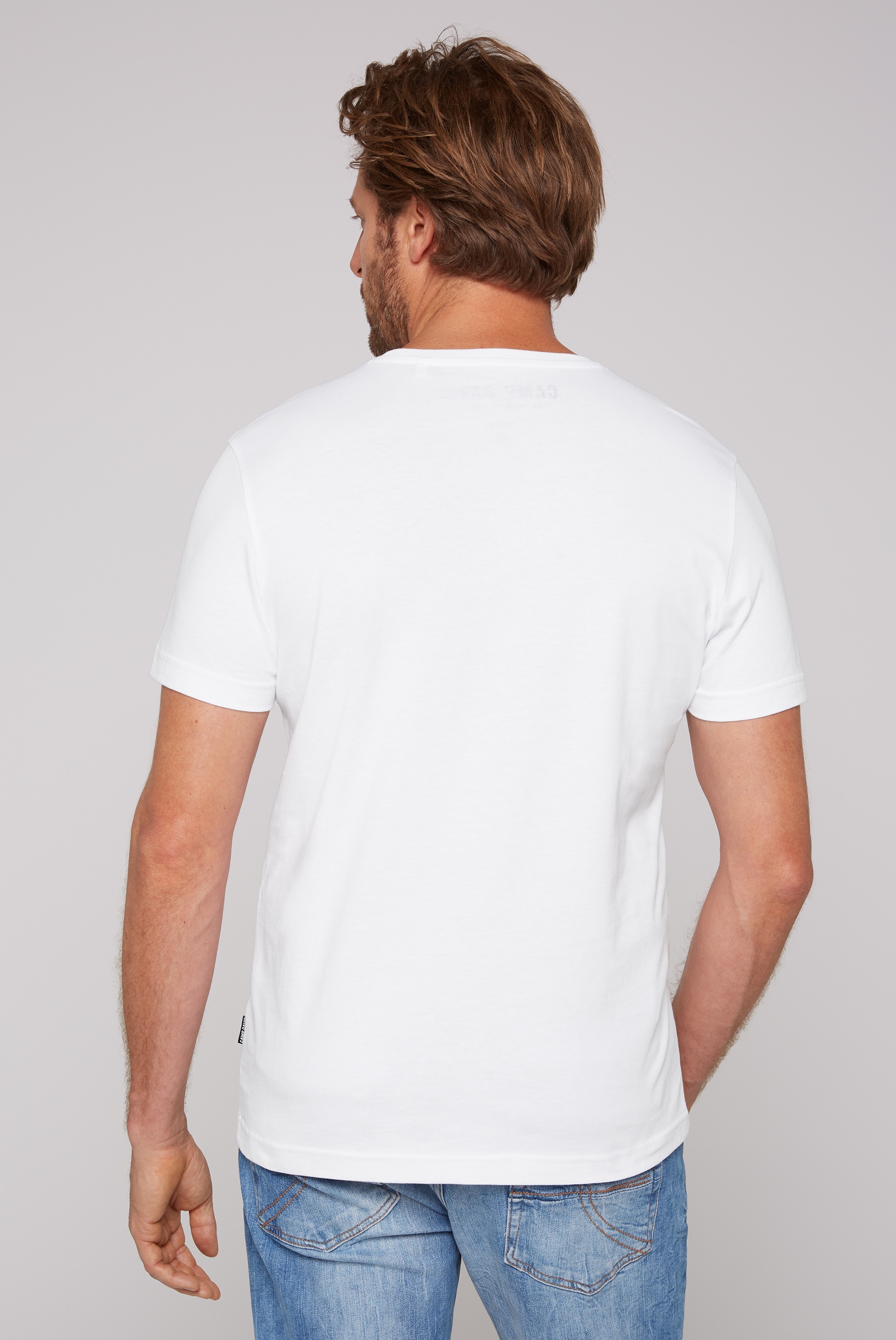 CAMP DAVID Rundhalsshirt, mit Baumwolle