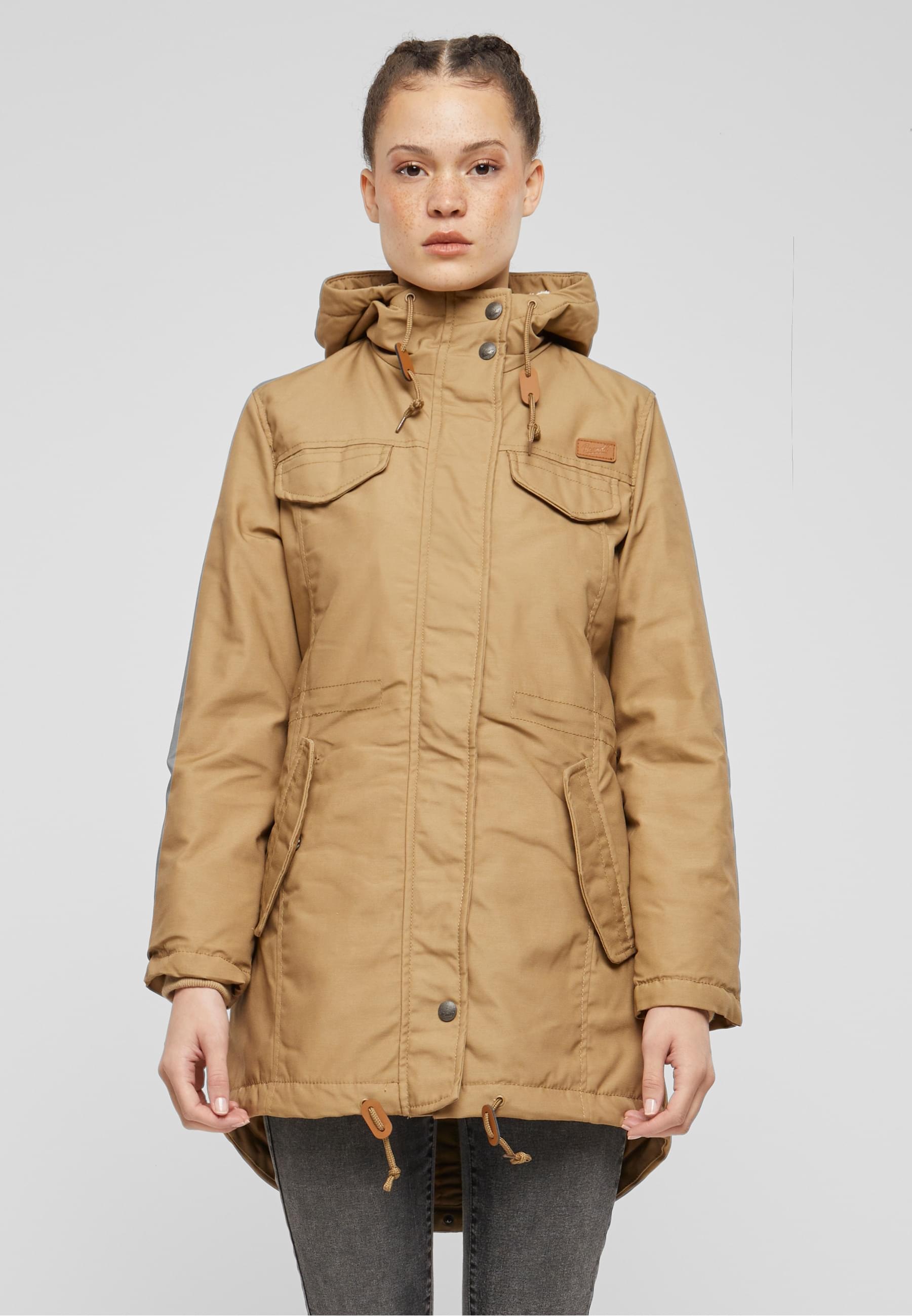 Brandit Parka »Brandit Damen Ladies Marsh Lake Parka«, (1 St.), mit Kapuze