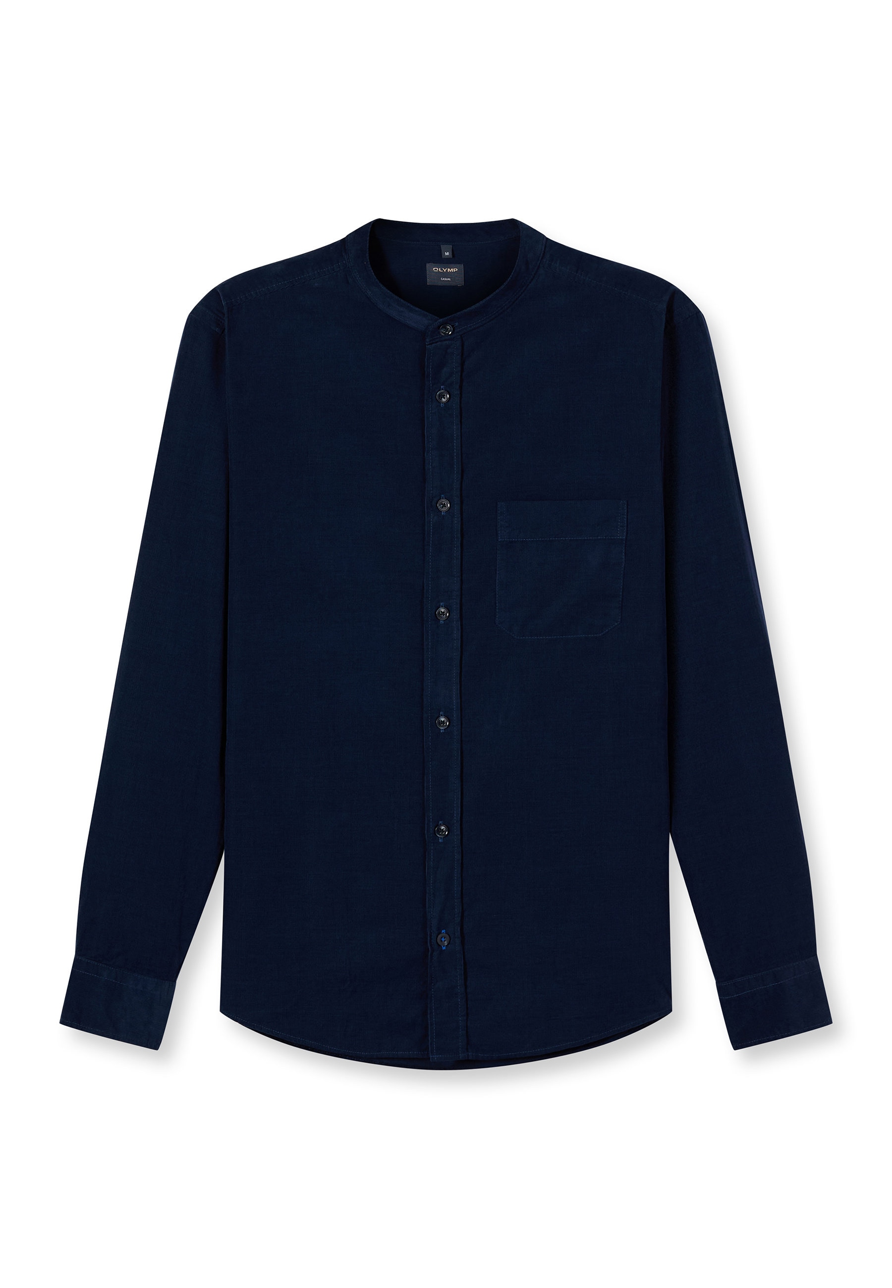 OLYMP Langarmhemd "OLYMP Casual, regular fit, Stehkragen" günstig online kaufen