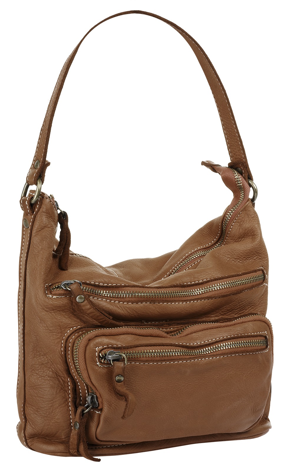 Thumbnail - Cluty Shopper, echt Leder, Made in Italy