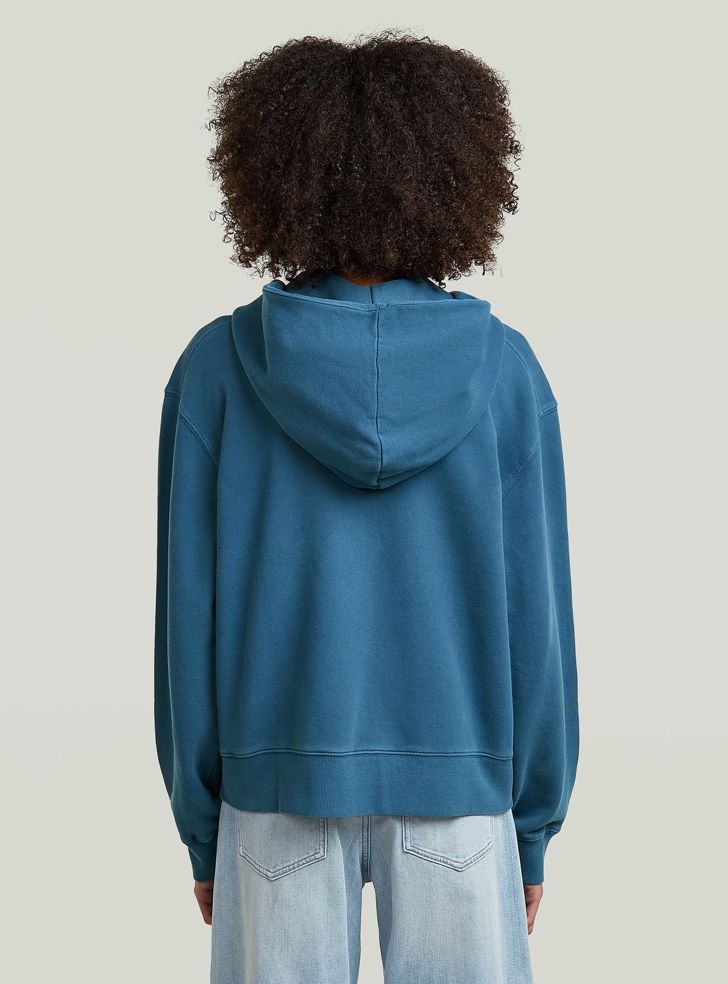 G-STAR Longpullover »Modern Basic Relaxed Hooded Zip Thru Sweatshirt«