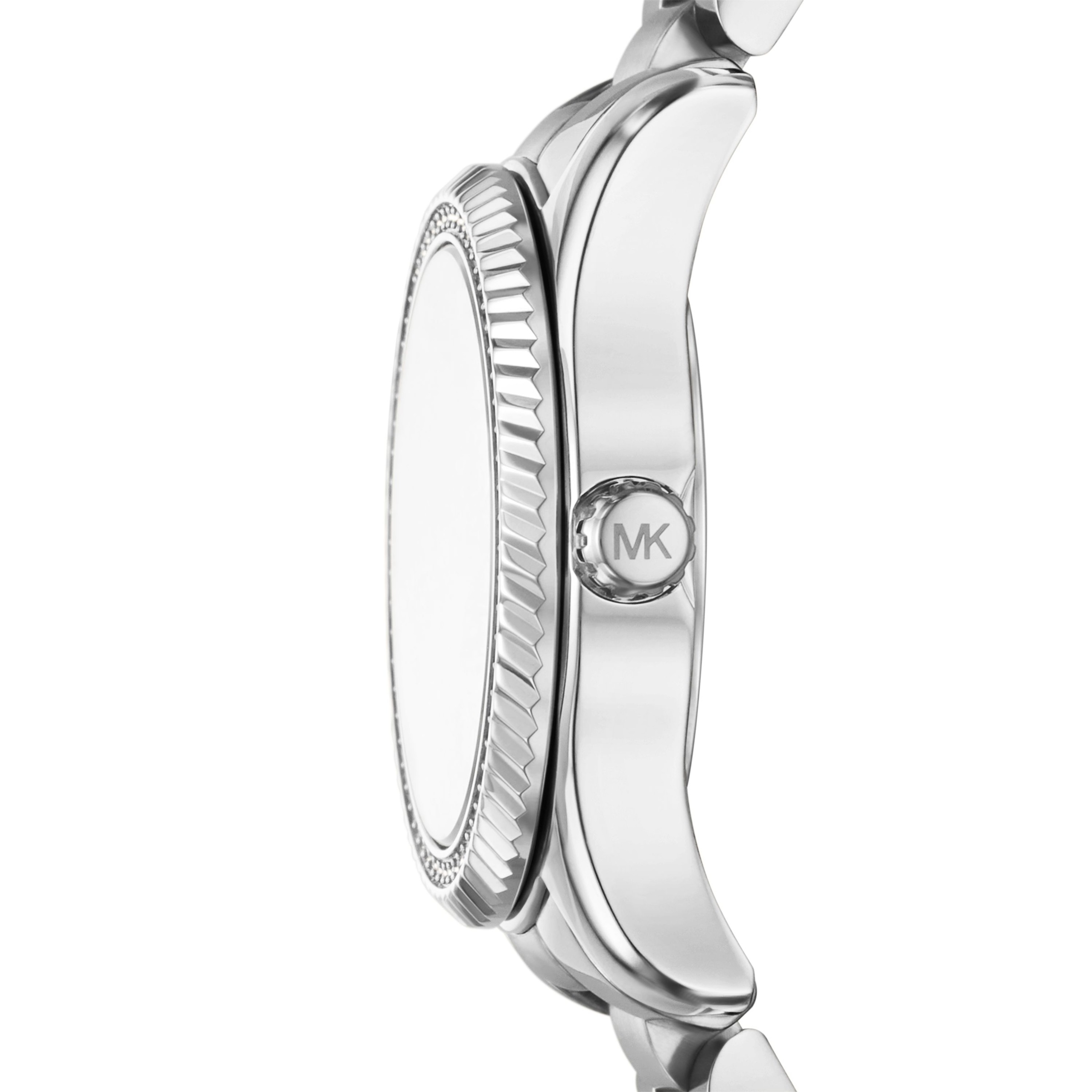 MICHAEL KORS Quarzuhr »Lexington« Armbanduhr, Edelstahlarmband, analog, Glassteine