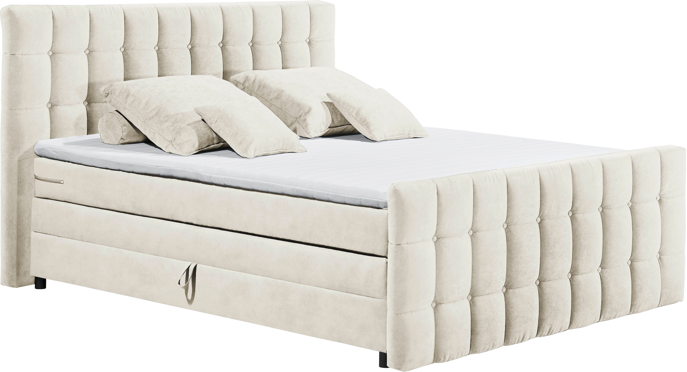 ED EXCITING DESIGN Boxspringbett "Mendoza", inkl. Bettkasten, erhältlich in günstig online kaufen