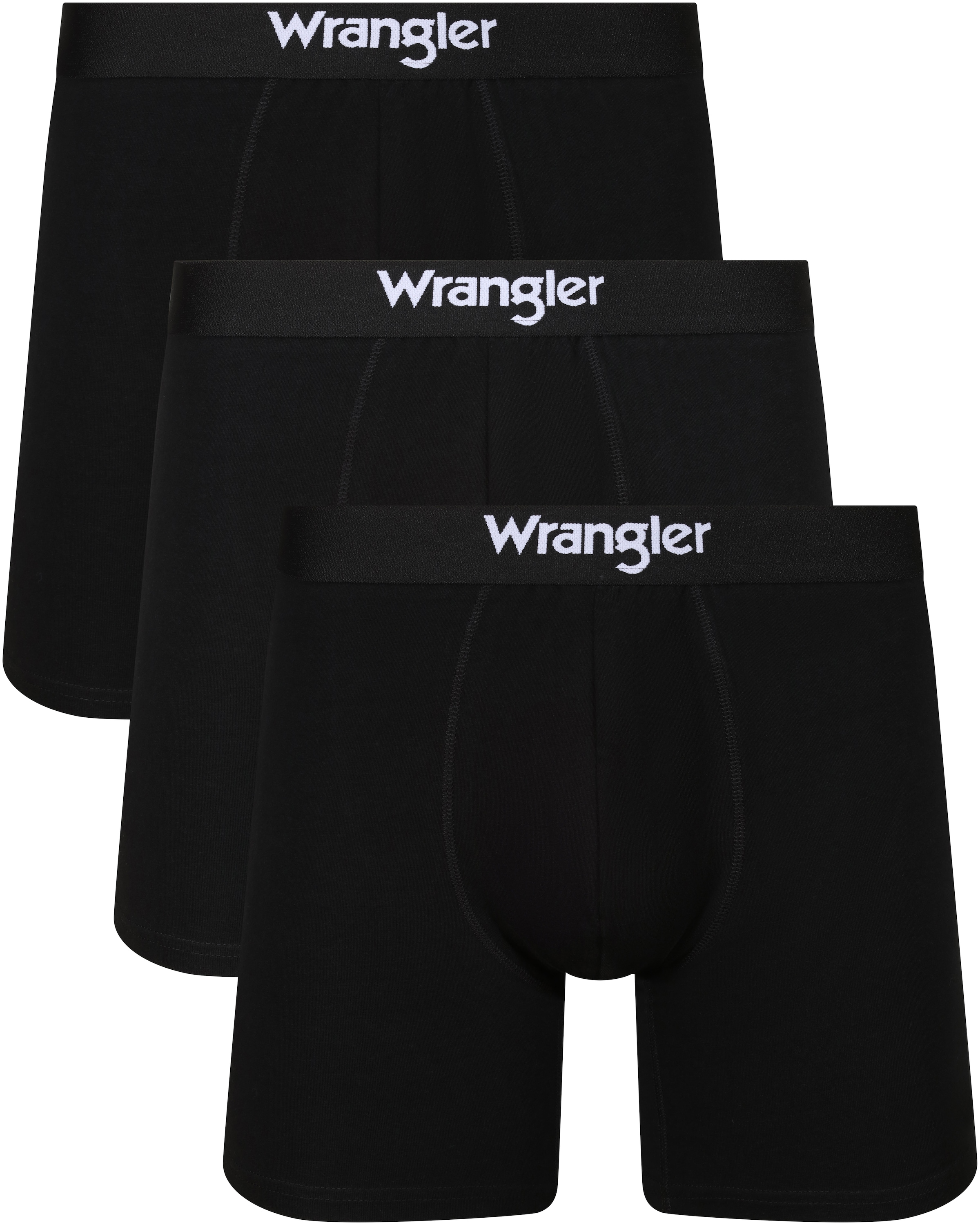 Wrangler Trunk »WILKINS«, (3er Pack), mit etwas längerem Bein