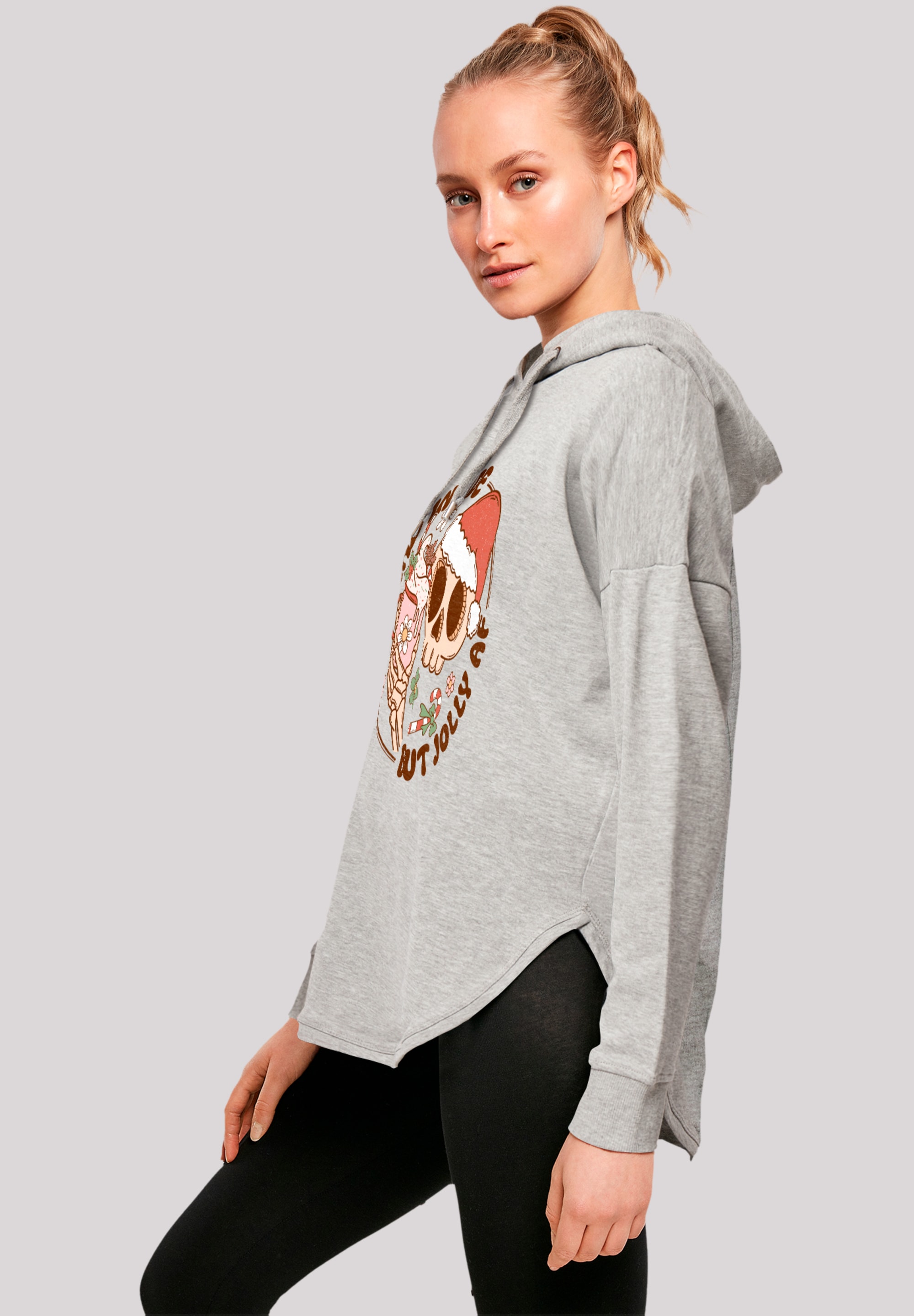 F4NT4STIC Kapuzenpullover »Dead inside but jolly AF Weihnachten«, Premium Qualität, Weihnachts-Kollection