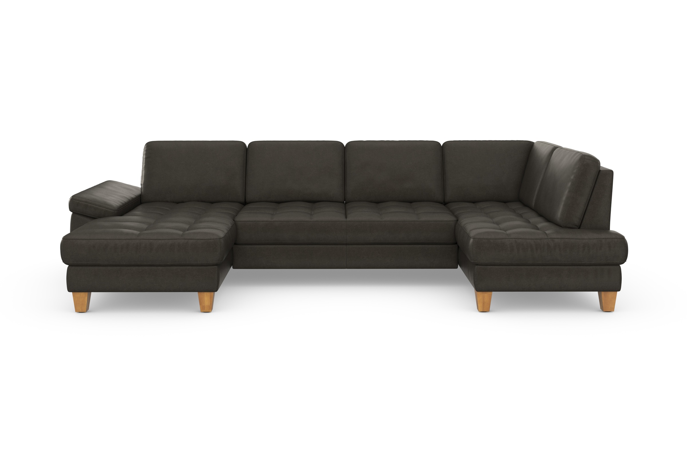 sit&more Wohnlandschaft »Westham U-Form«, wahlweise mit Bettfunktion, Bettkasten, Sitztiefenverstellung