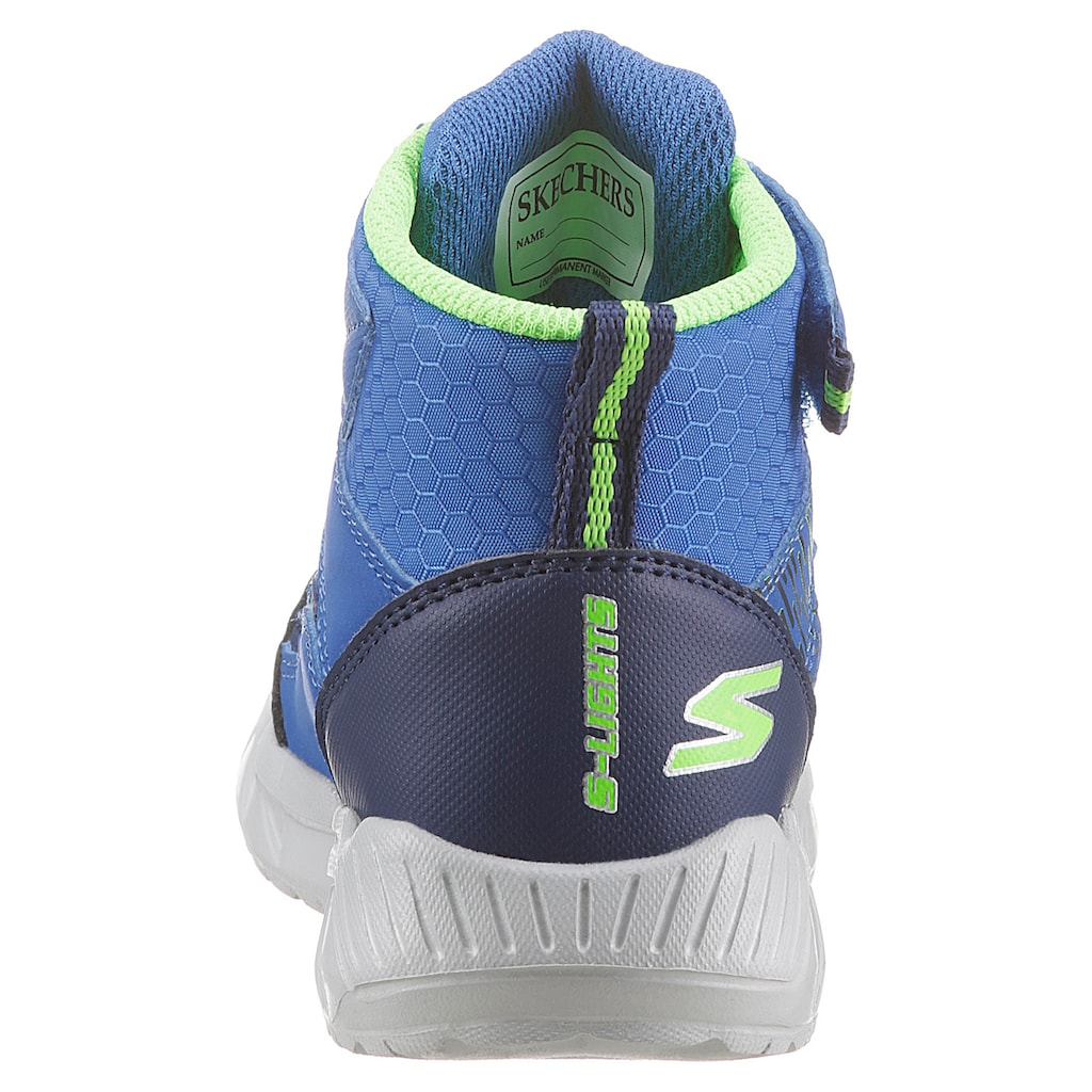 Skechers Kids Klettstiefel »Blinkstiefel MAGNA LIGHTS«, leicht und mit Blinkfunktion