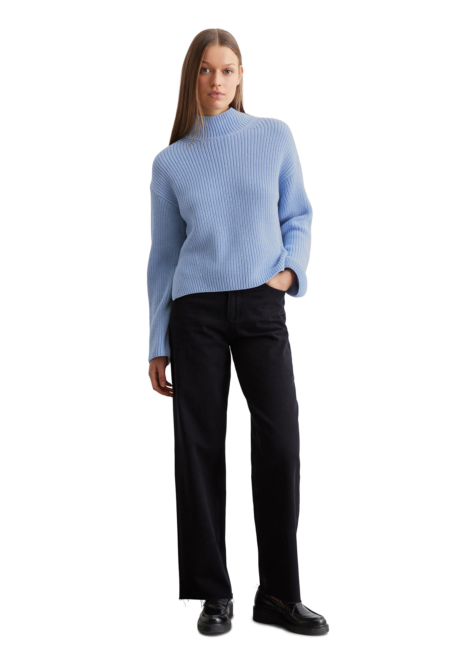 Marc O'Polo Strickpullover »aus Heavy Weight Cotton«