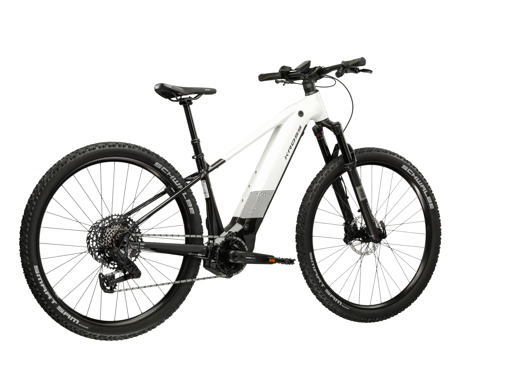Kross »Influx Hybrid 5.0 21,3Ah / 800 Wh 29 Zoll schwarz 12 Gänge 2026« 12 Gang SRAM S1000 EAGLE AXS Schaltwerk Kettenschaltung Mittelmotor 250 W BOSCH PERFORMANCE LINE CX 36 V/250 W, Mittelmotor