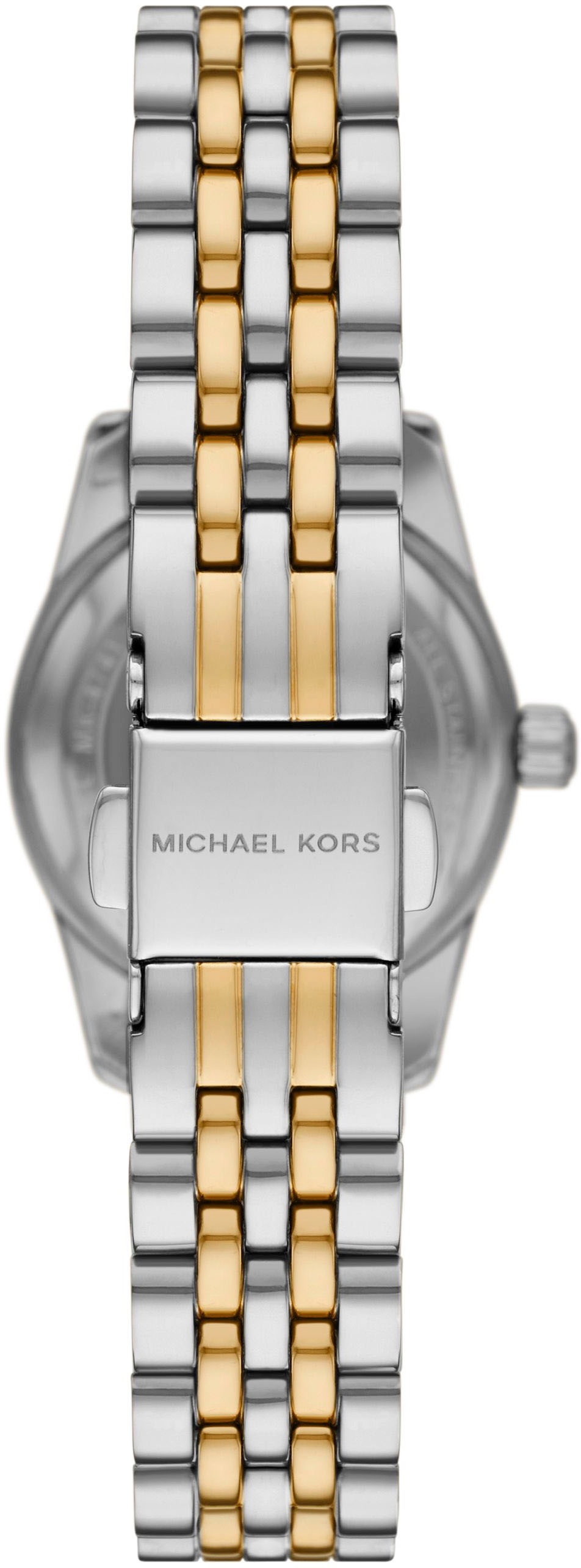 MICHAEL KORS Quarzuhr »PETITE LEXINGTON«, Armbanduhr, Damenuhr, Edelstahlarmband