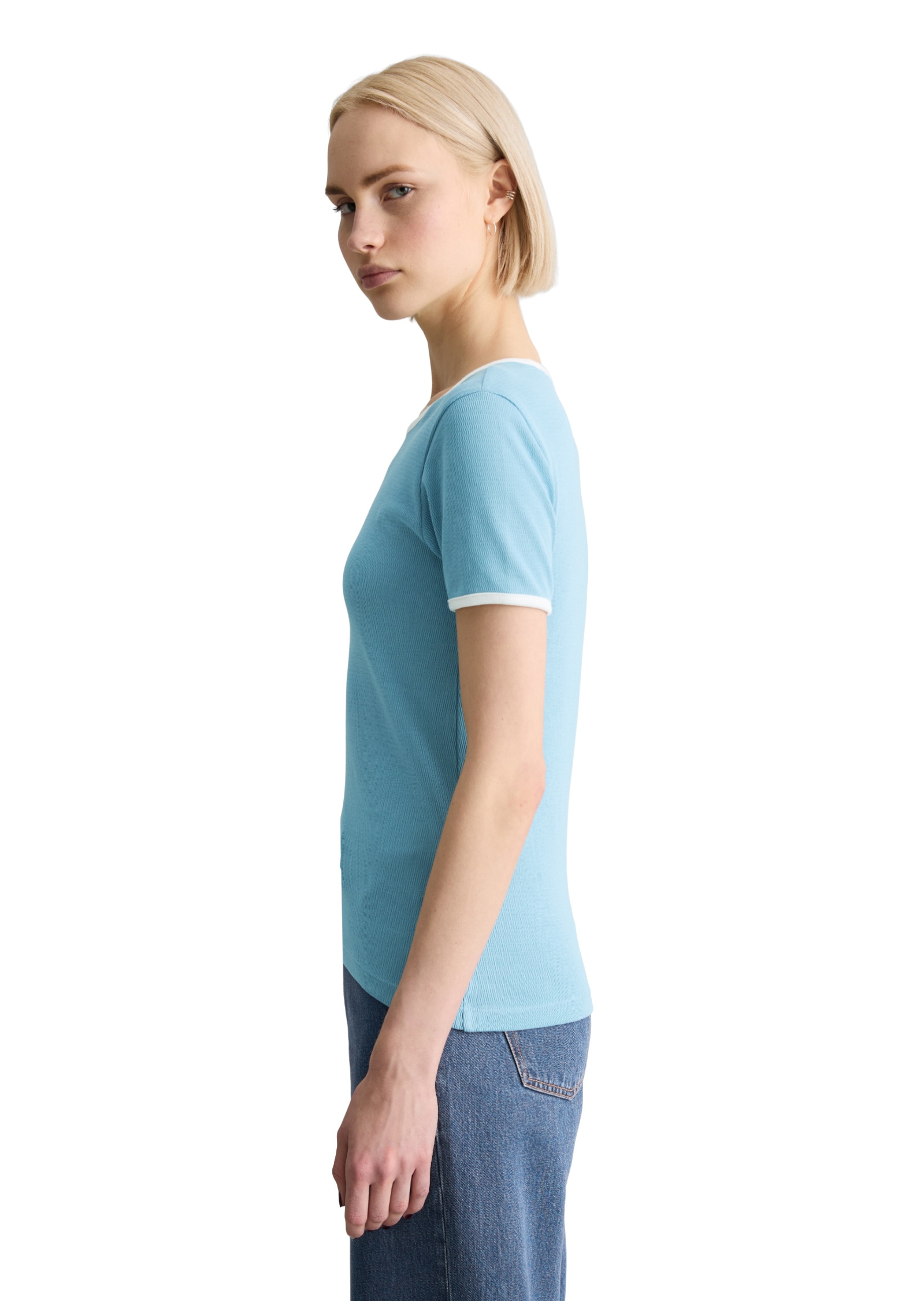 Marc O'Polo DENIM T-Shirt »aus reiner Bio-Baumwolle«