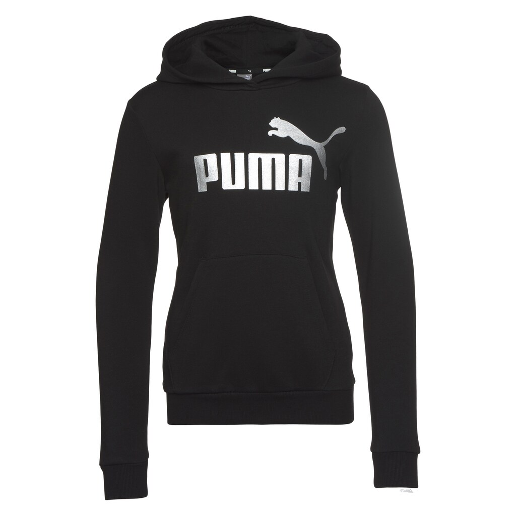 PUMA Kapuzensweatshirt »ESS+ LOGO HOODIE FL G«