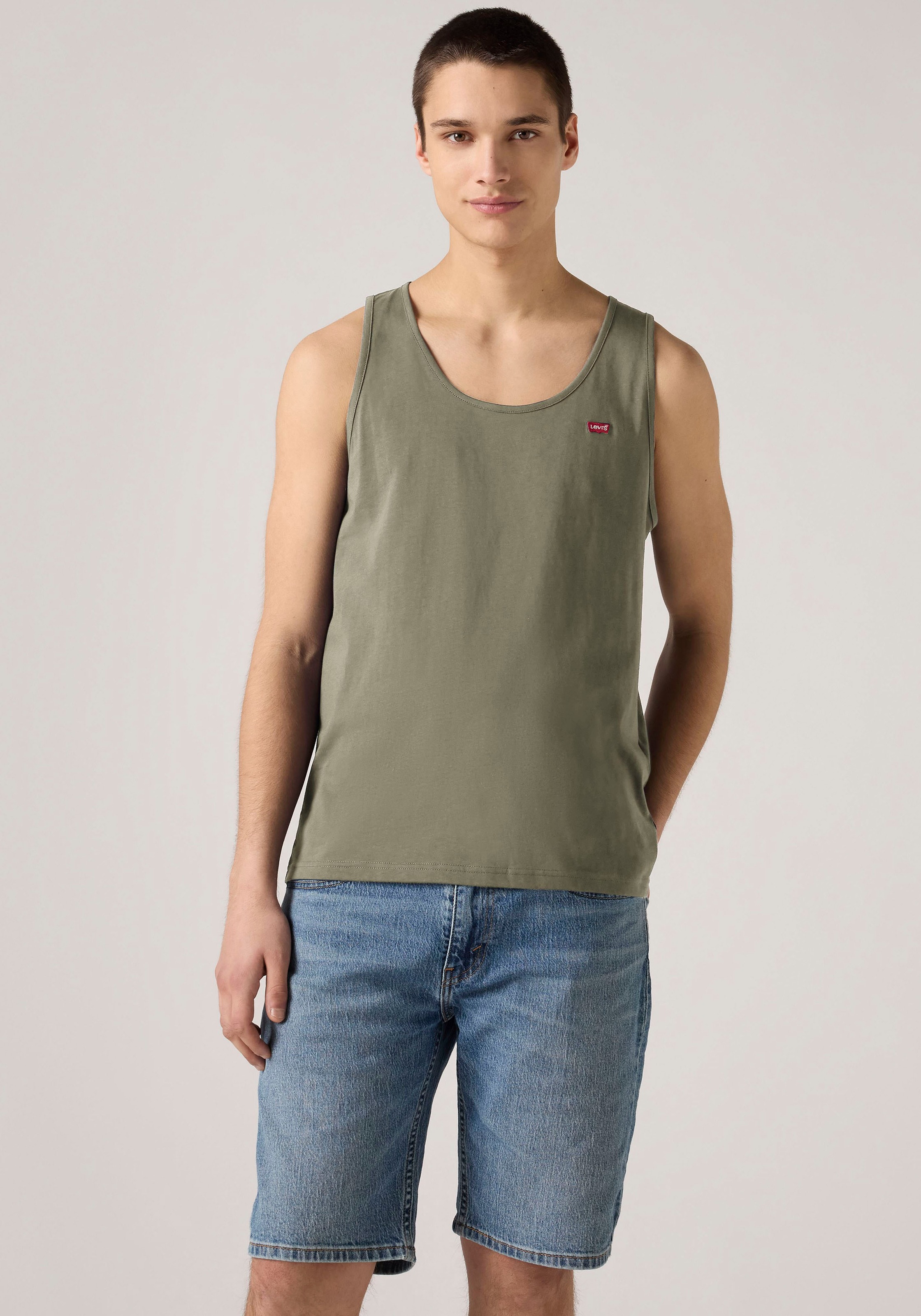 Levis Tanktop "LSE HOUSEMARK TANK" mit Logo Stickerei günstig online kaufen