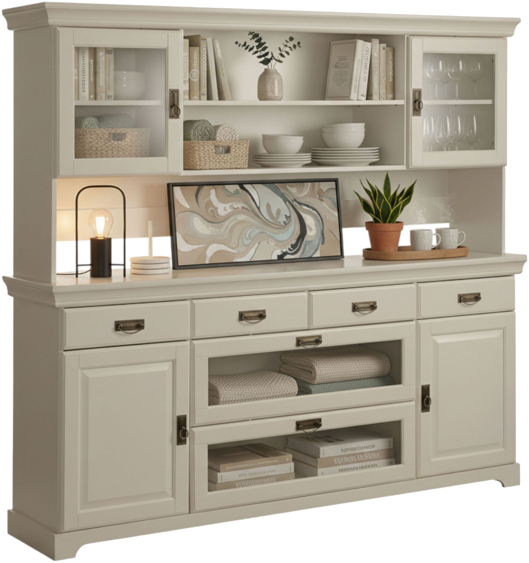 OTTO home Buffet "Rügen" FSC zertifiziertes Massivholz, im Landhausstil günstig online kaufen