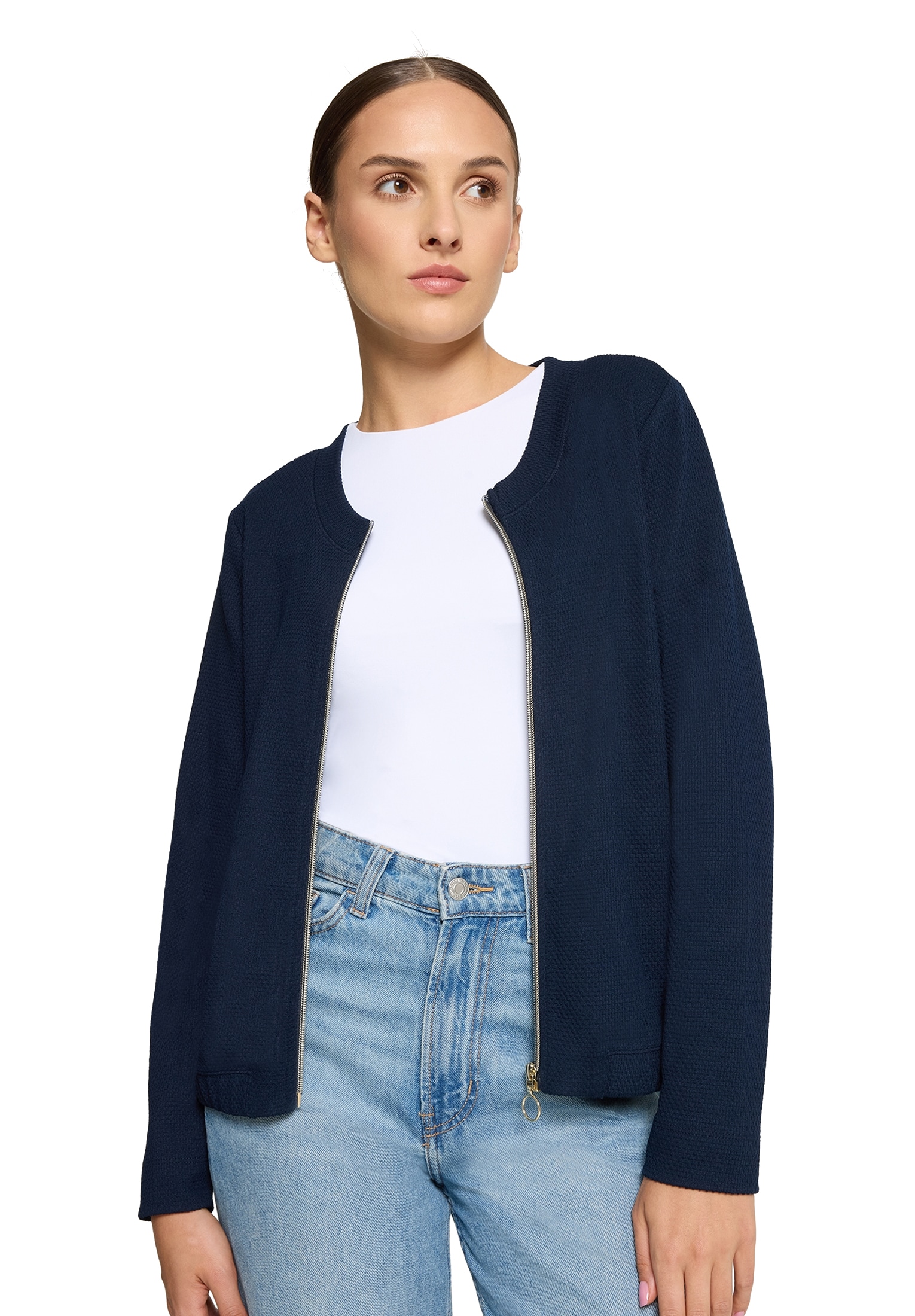Betty Barclay Sweatjacke »Betty Barclay Damen Shirtjacke mit Struktur«