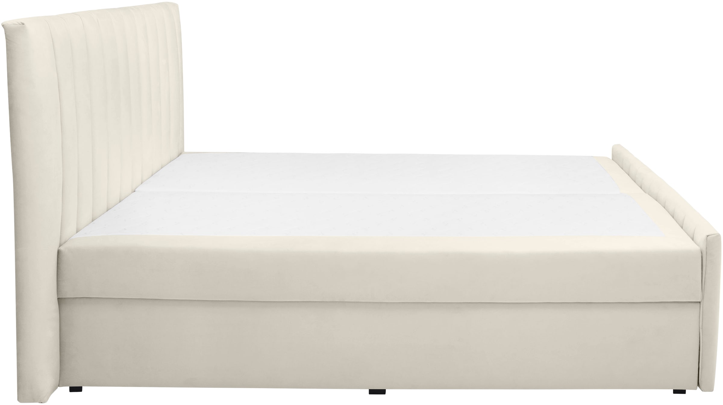 INOSIGN Boxbett »Effy inkl. Bettkasten und Topper, erhältlich in der Breite 180x200cm«, verschiedene Härtegrade wählbar
