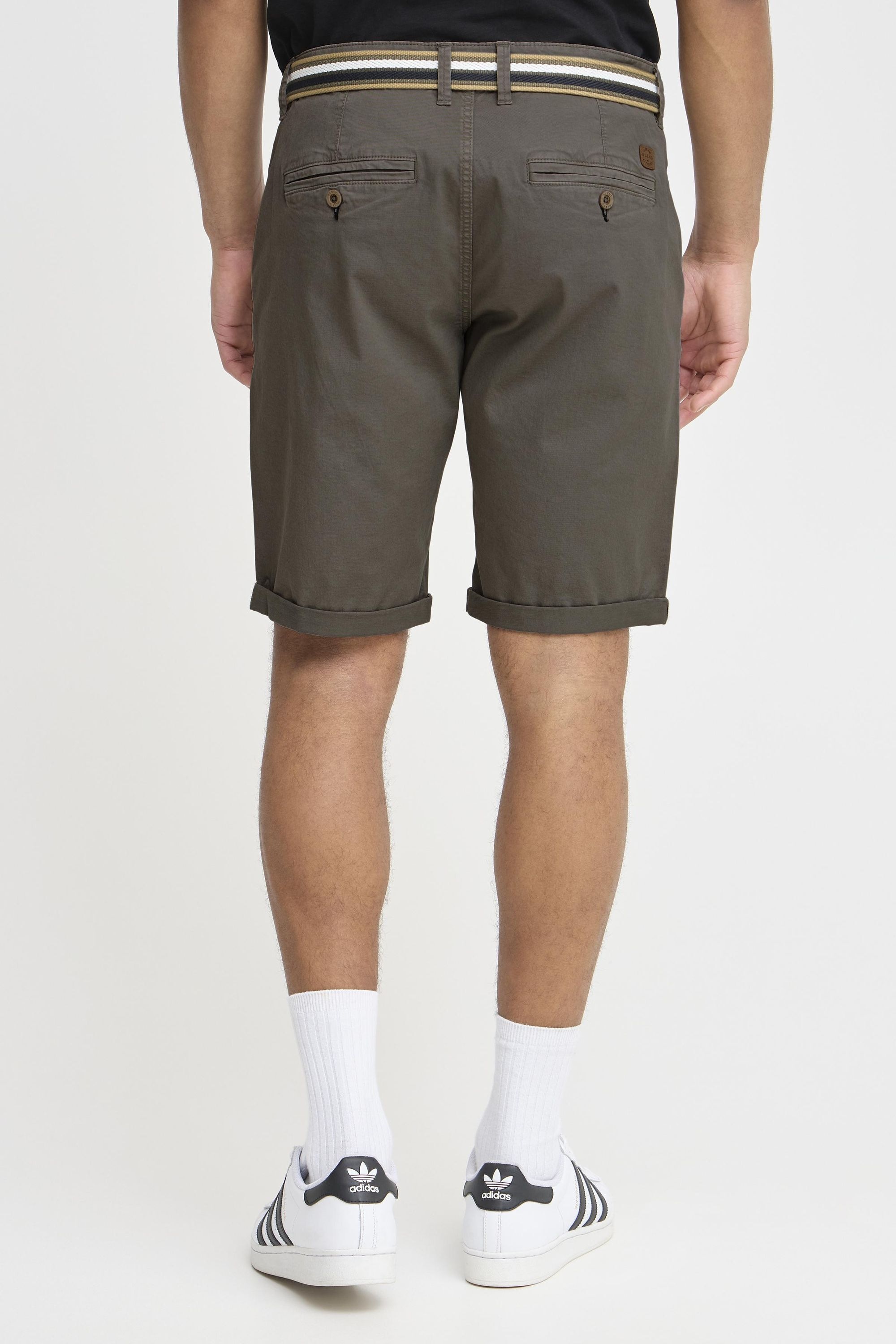 Shorts BLEND "Shorts BHBruno", Herren, Gr. 3XL, N-Gr, grau (granite), Obermaterial: 97% Baumwolle CO. 3% Elasthan EL., Hosen Shorts 6