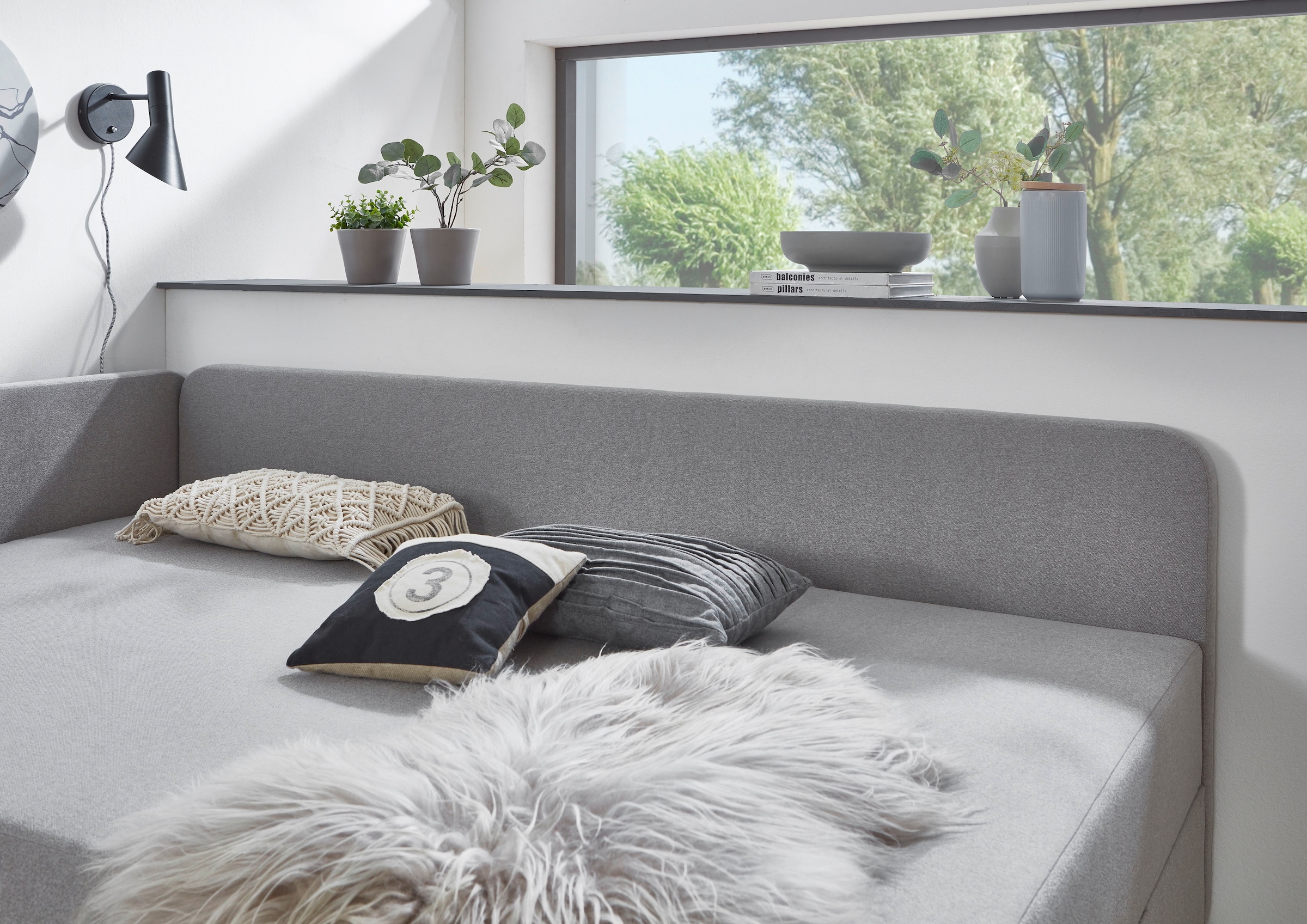 meise.möbel Polsterliege »Cabana«, inkl. Matratze und Bettkasten