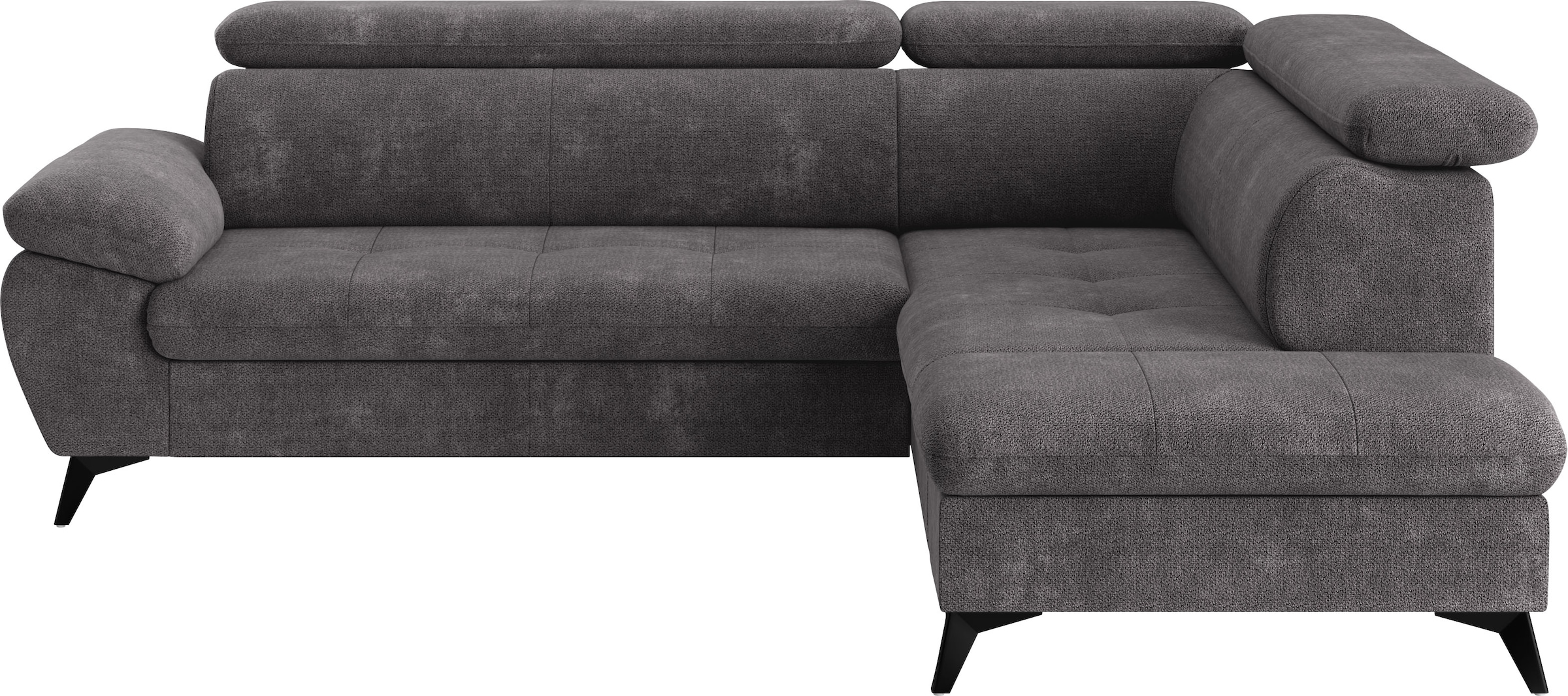 COTTA Ecksofa "Hudson L-Form", mit Kopfteilverstellung, wahlweise mit Bettf günstig online kaufen
