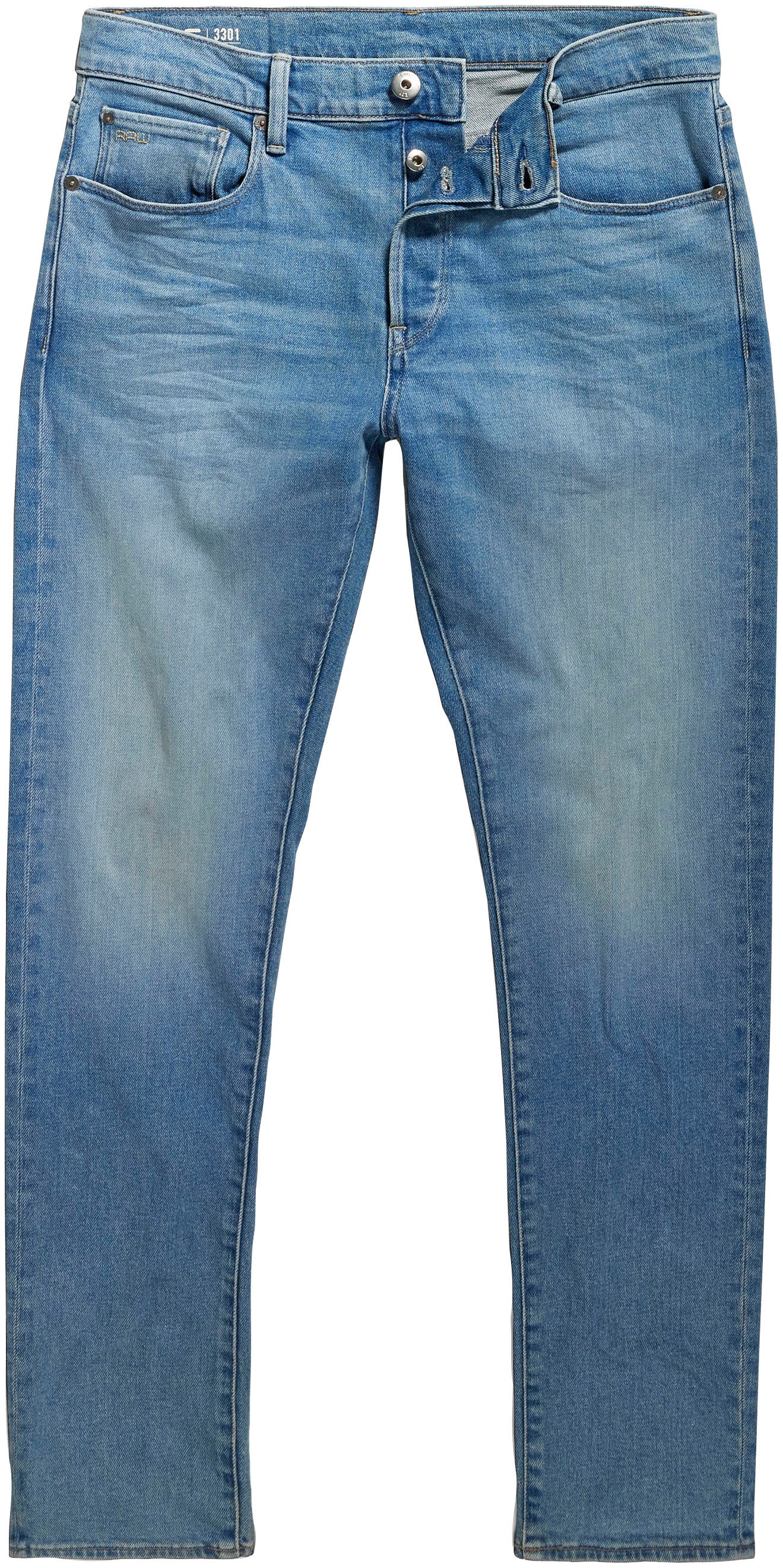 G-STAR Slim-fit-Jeans "3301 Slim", mit toller Waschung und Elasthan günstig online kaufen