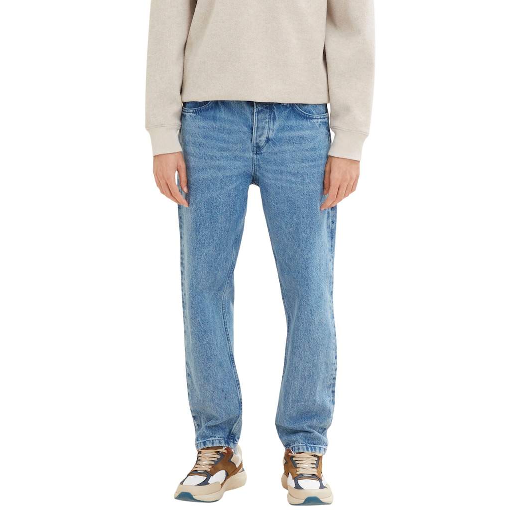 TOM TAILOR Denim Loose-fit-Jeans aus reiner Baumwolle GE8225