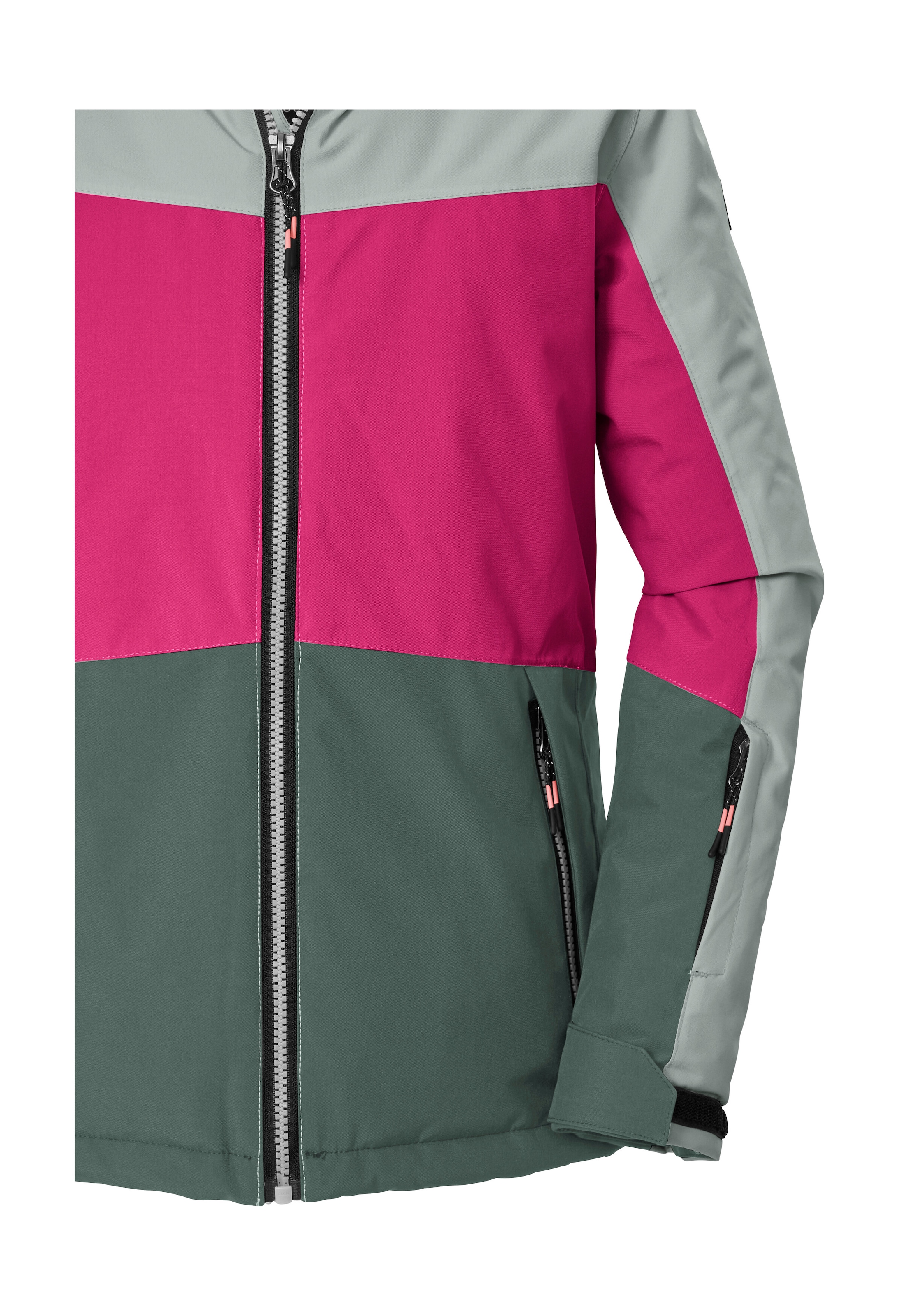 Killtec Skijacke »KSW 198 GRLS SKI JCKT« Wind- und wasserdichte Skijacke mit Colourblock-Design