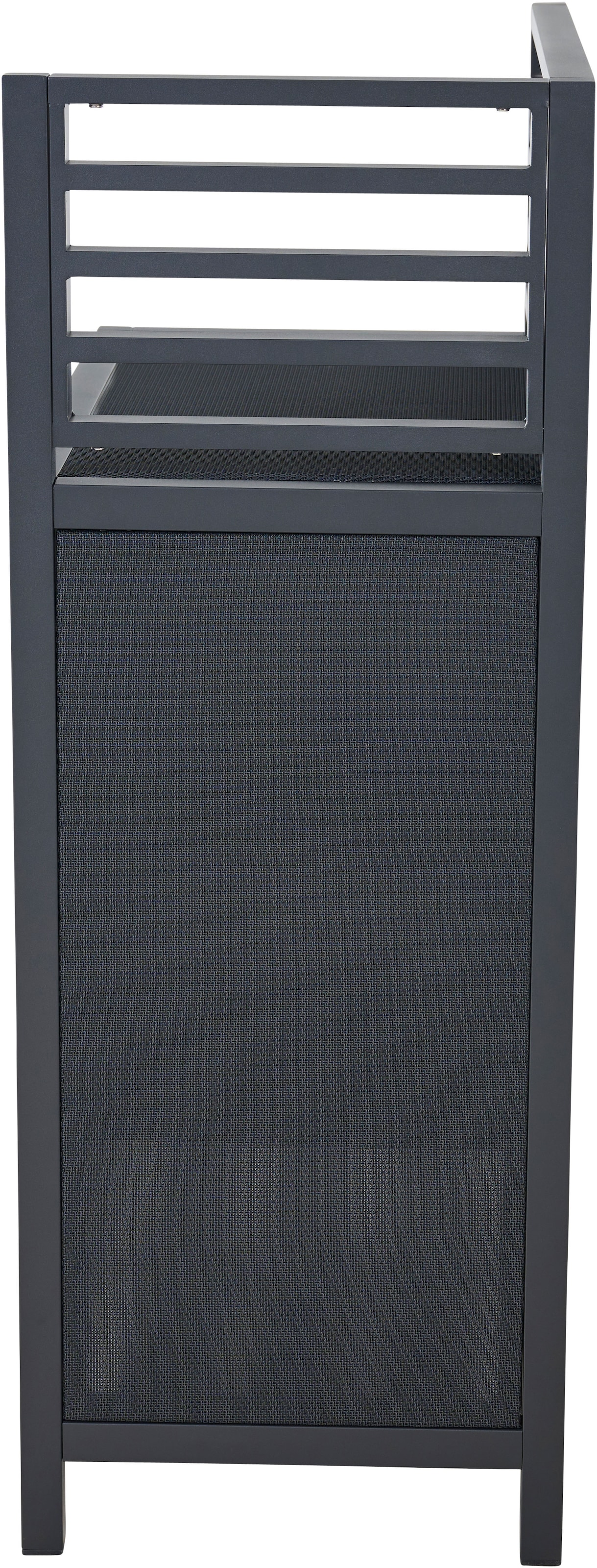 Siena Garden Gartentisch »PALMA Eckelement« Aluminiumrahmen, Ranotex® Bezug dunkelgrau