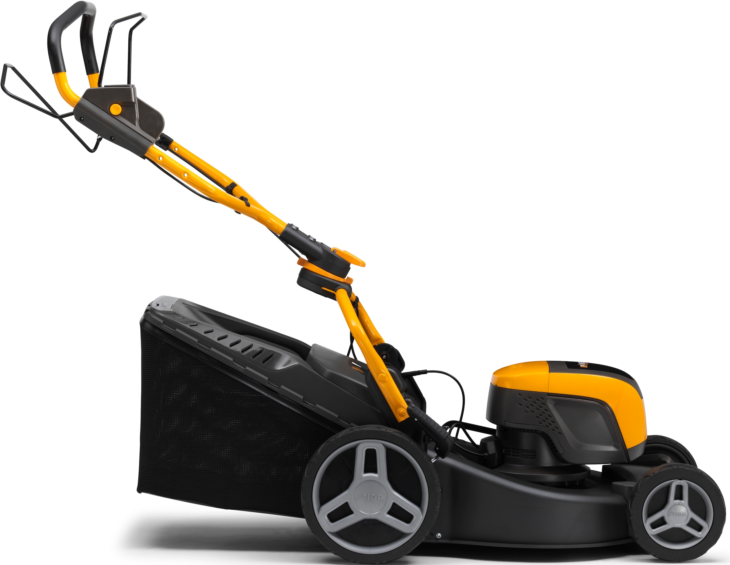 STIGA GARDEN Akkurasenmäher »Combi 548e S« bis 550 m², 3-in-1 Schnittfunktion, Radantrieb, Fulcrum-Holm