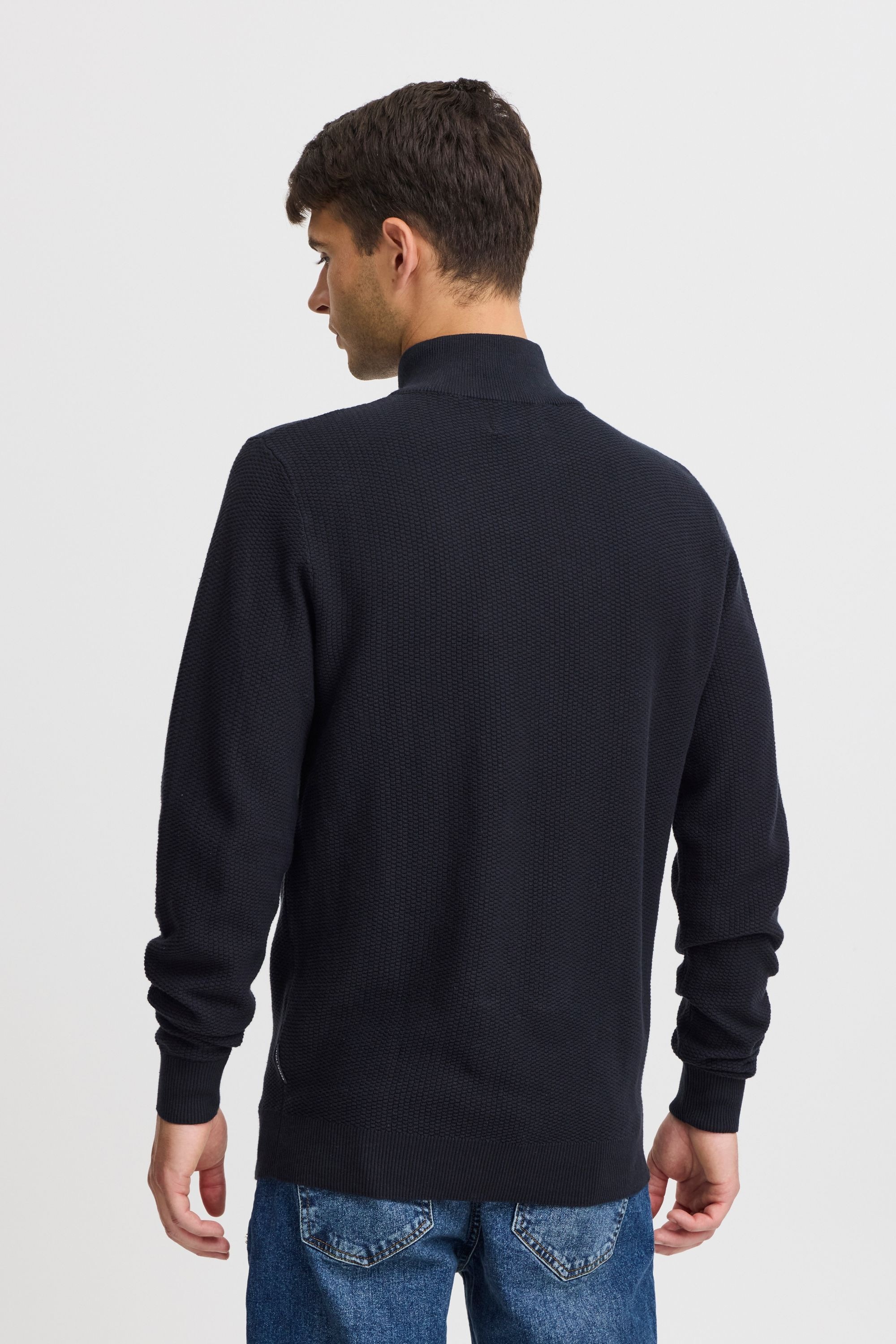 Casual Friday Troyer »Troyer CFKARL 0160 structured halfzip knit«