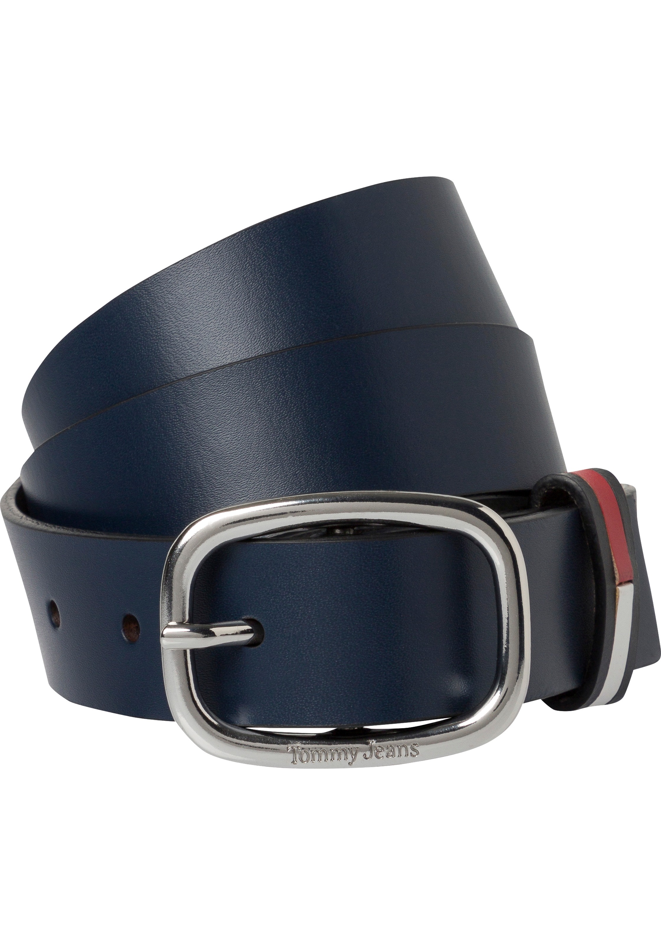 Tommy Jeans Ledergürtel mit Tommy Jeans Logoschlaufe