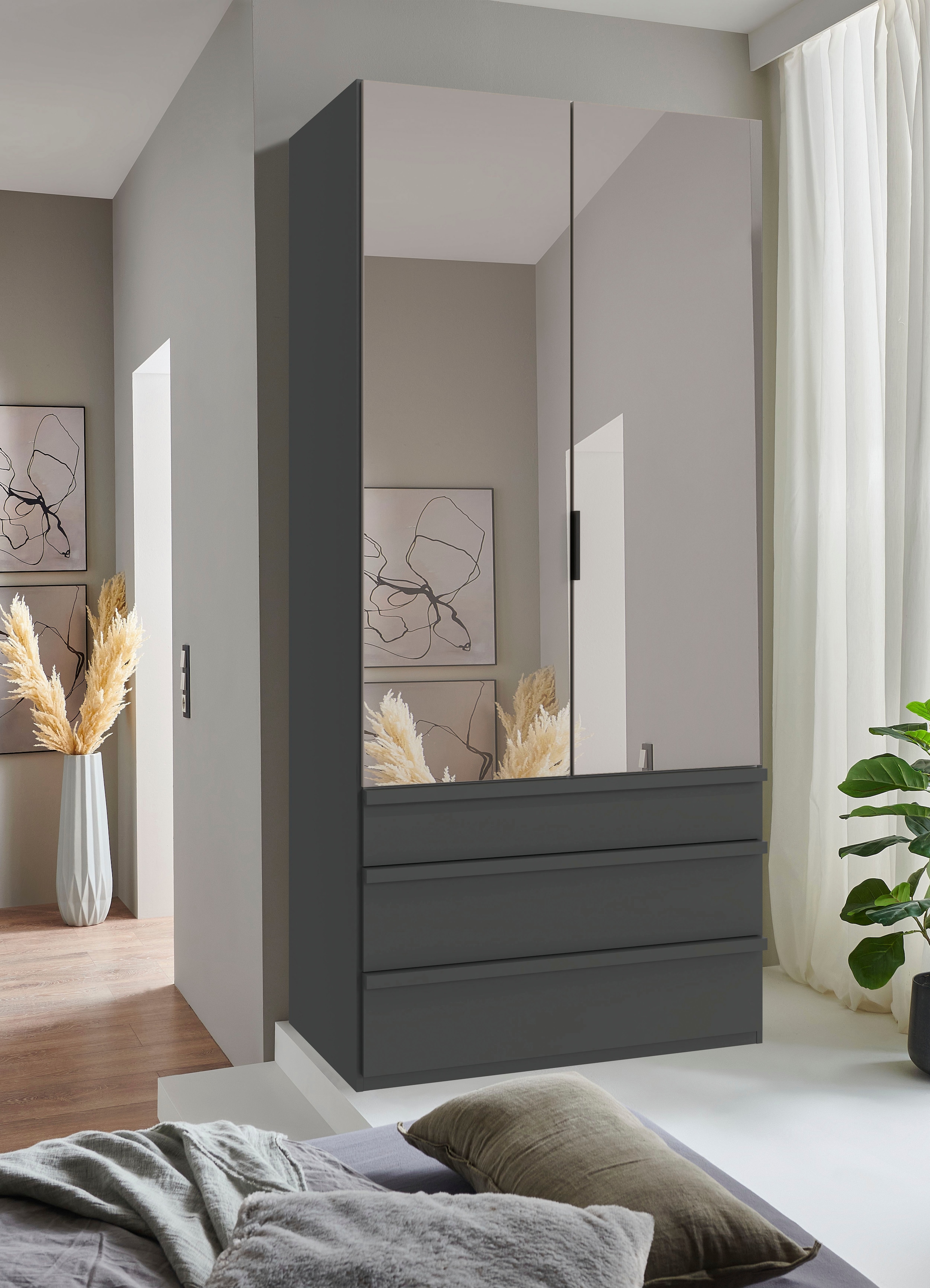 Wimex Falttürenschrank "Oxford by fresh to go, in der Breite 100cm, in 2 Hö günstig online kaufen