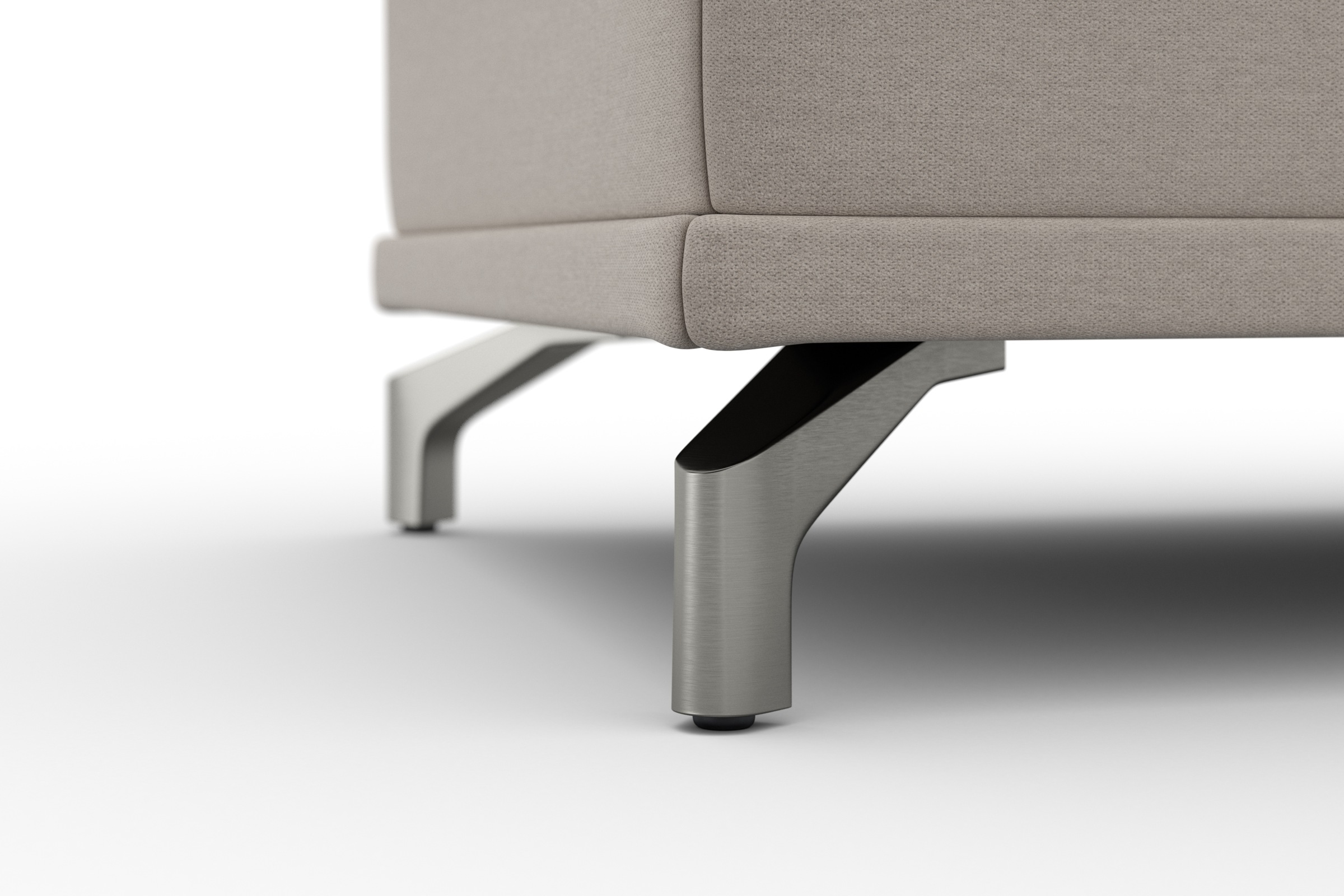 sit&more Hocker »Cabrio, B: 113 cm« individuell zu kombinieren, Federkern