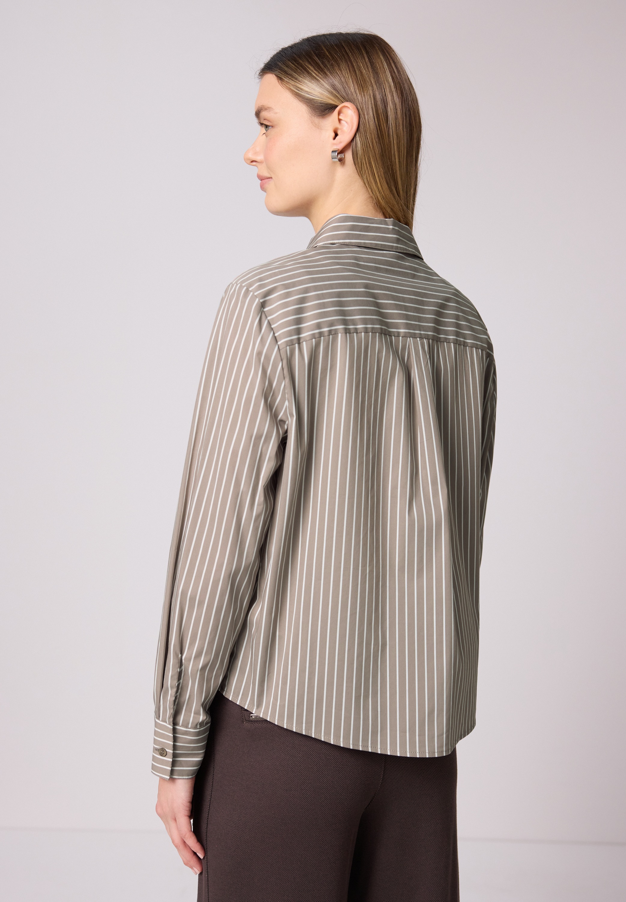 STREET ONE Langarmbluse mit Brusttasche