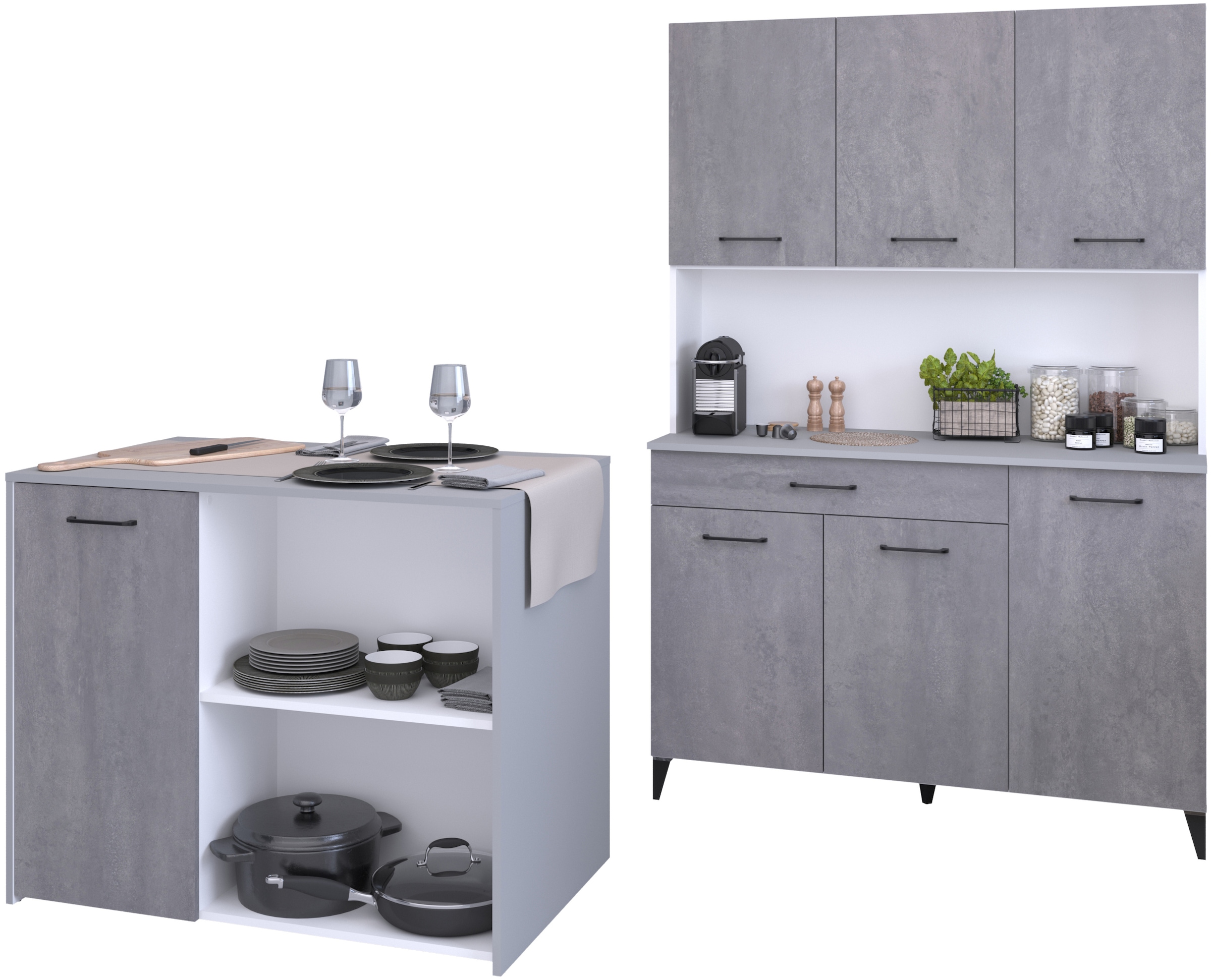 Parisot Mehrzweckschrank-Set "Parisot Malice 4" 2 Stk. tlg. Stauraum, tolle günstig online kaufen