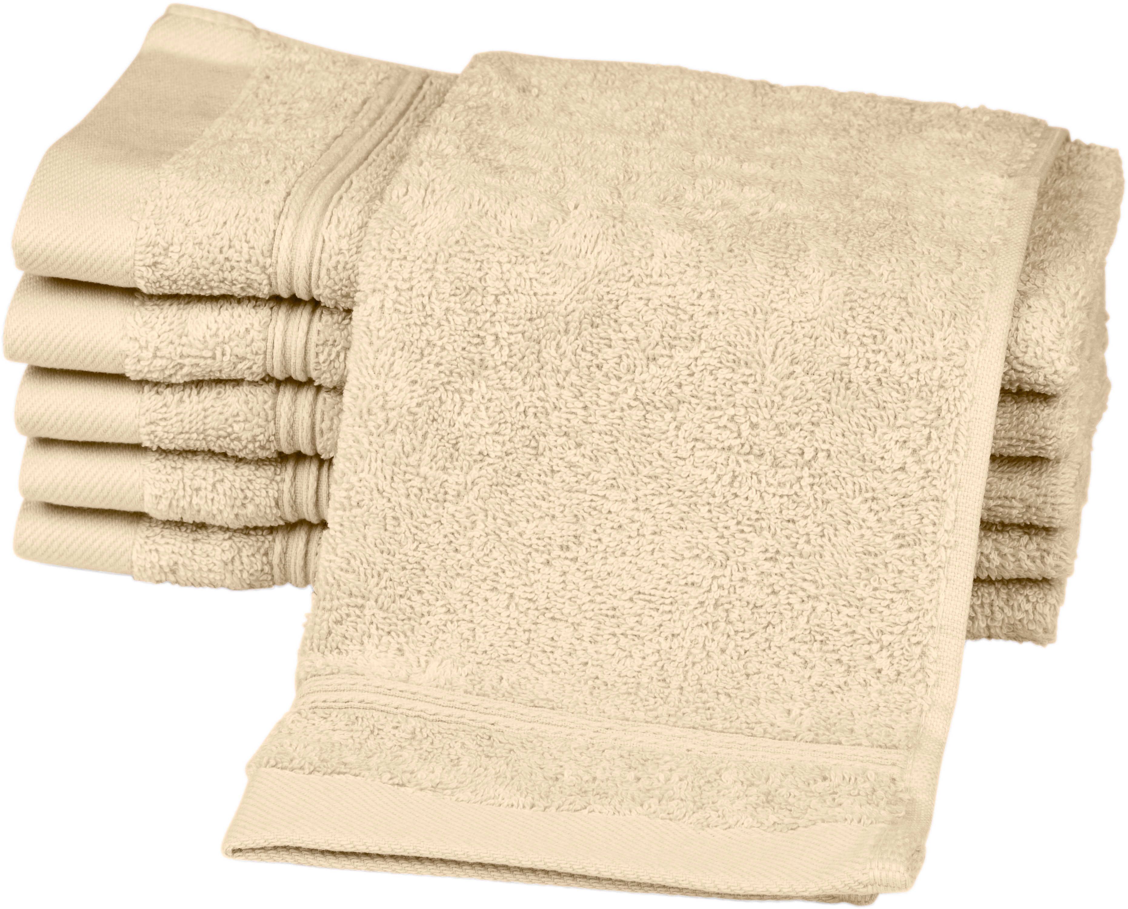 Gästehandtücher ROSS, B:30cm L:50cm, beige, Frottier, Baumwolle, Handtücher, "Rubin", 100% Baumwolle