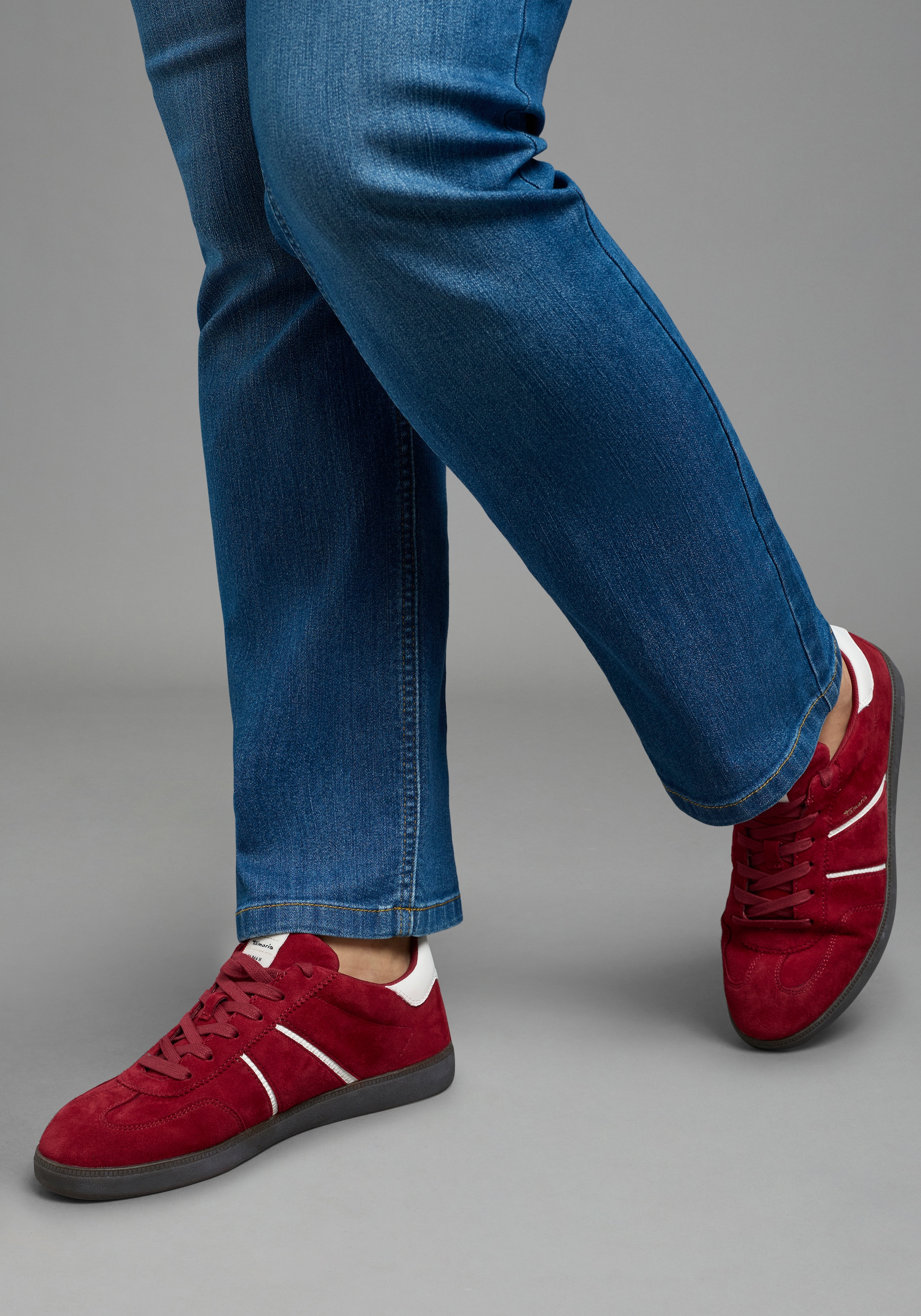 Laura Scott CURVE Gerade Jeans »Große Größen« Straight-Fit, gerader Beinverlauf, hohe Leibhöhe