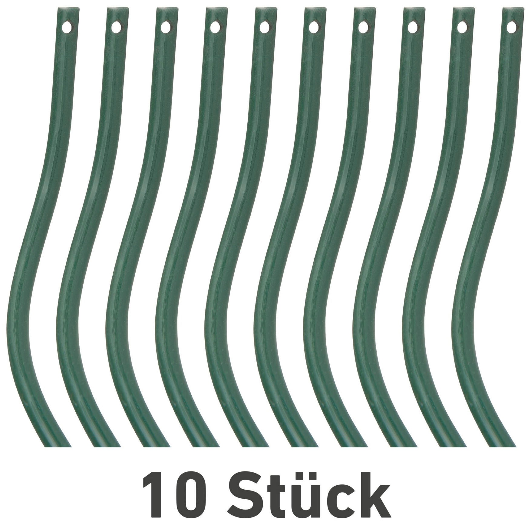 Windhager Rankhilfe, (Set, 10 St.), Tomatenstäbe, grün, H: 180 cm günstig |  BAUR