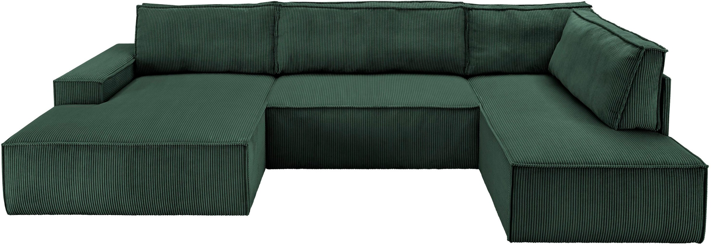 Home affaire Wohnlandschaft "SHERWOOD 329 cm, U-Form, Schlafsofa,", Schlaff günstig online kaufen