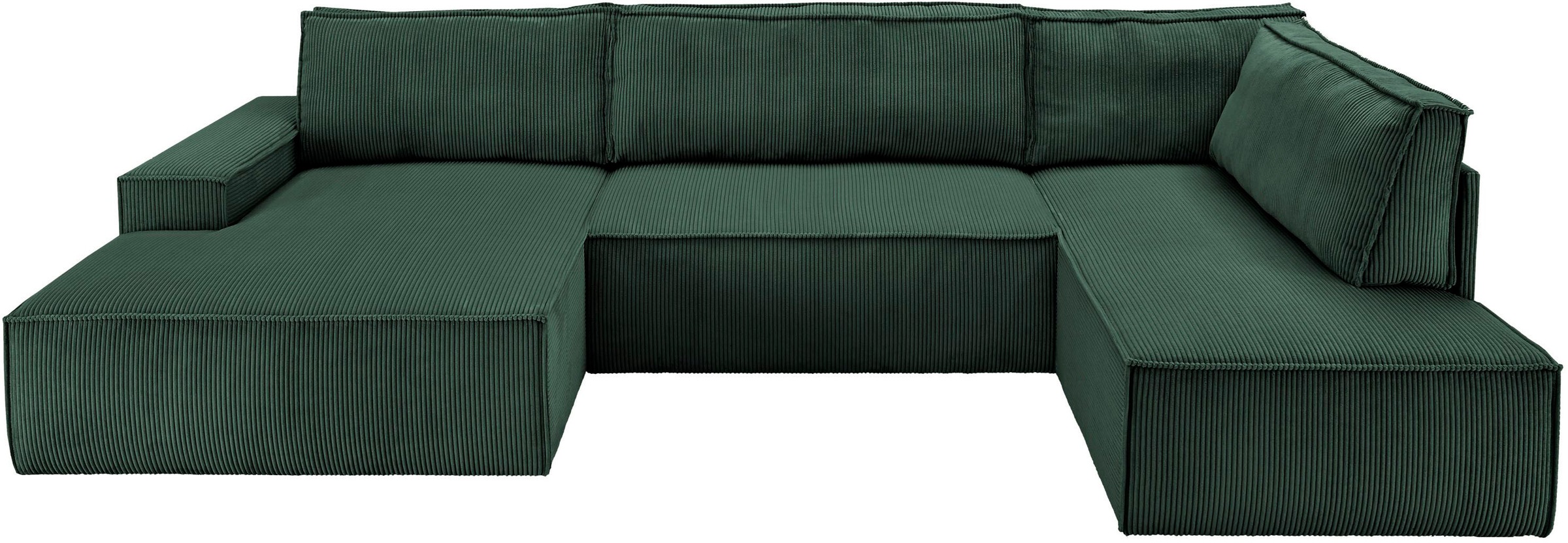 Home affaire Wohnlandschaft "SHERWOOD XXL 329 cm, U-Form, Schlafsofa,", Sch günstig online kaufen