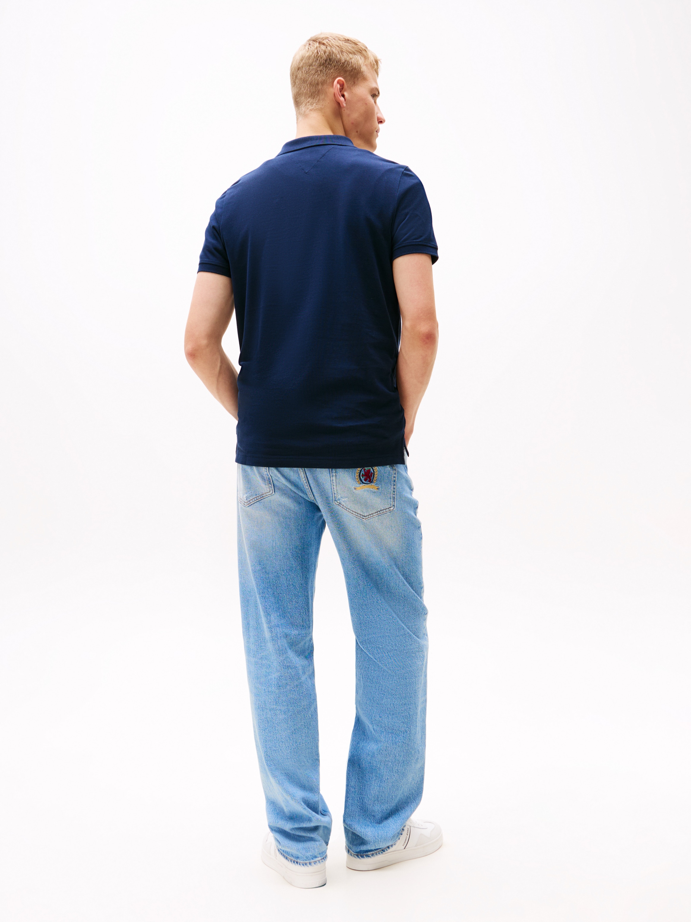 Tommy Jeans Poloshirt »TJM SLIM PLACKET POLO EXT«