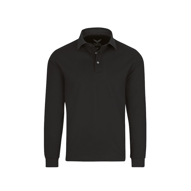 Trigema Poloshirt »TRIGEMA ▷ bestellen mit | Business BAUR Langarm-Polo Hemdkragen«
