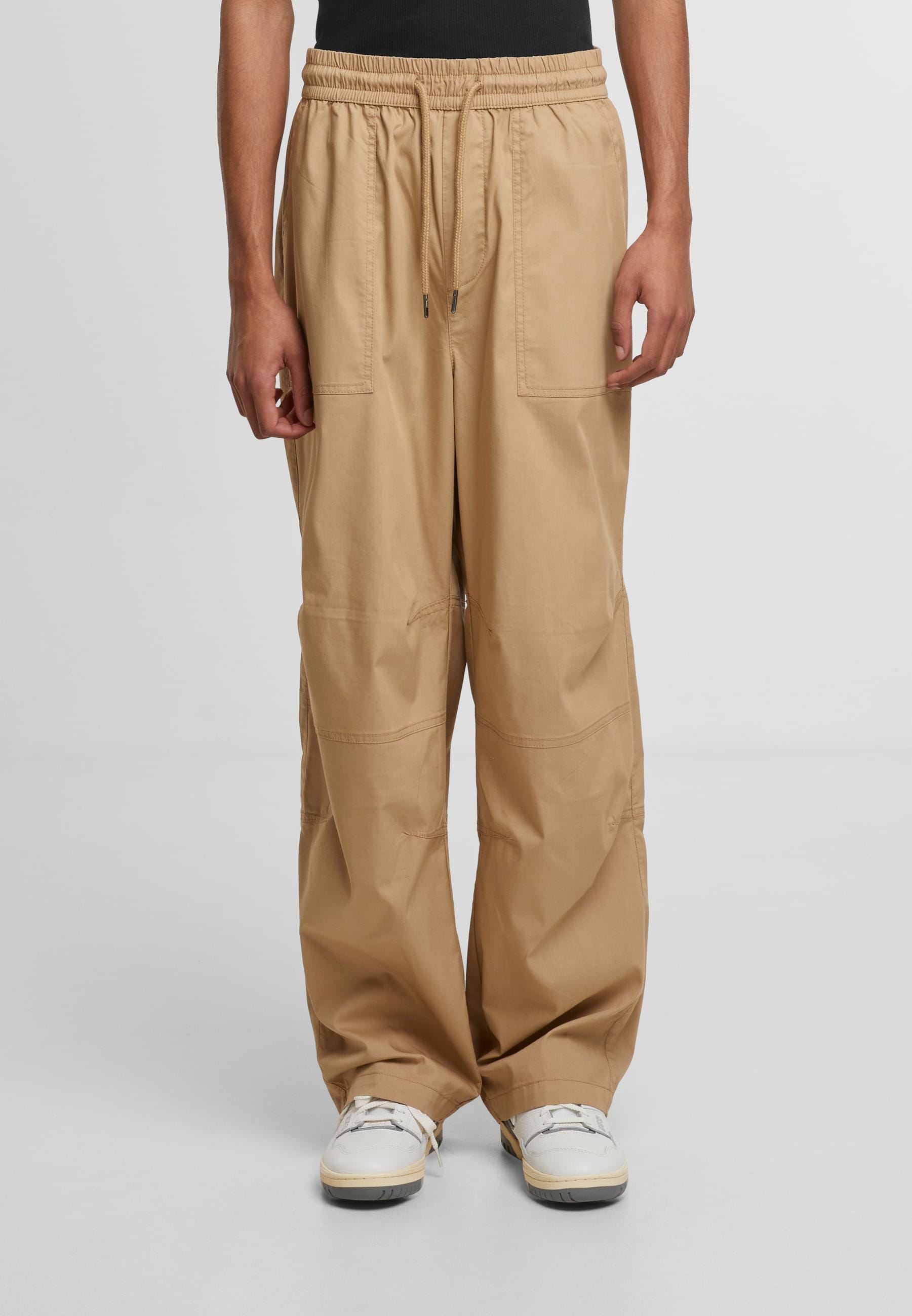 URBAN CLASSICS Stoffhose »Urban Classics Loose Fit Pants With Darts«, (1 tlg.)