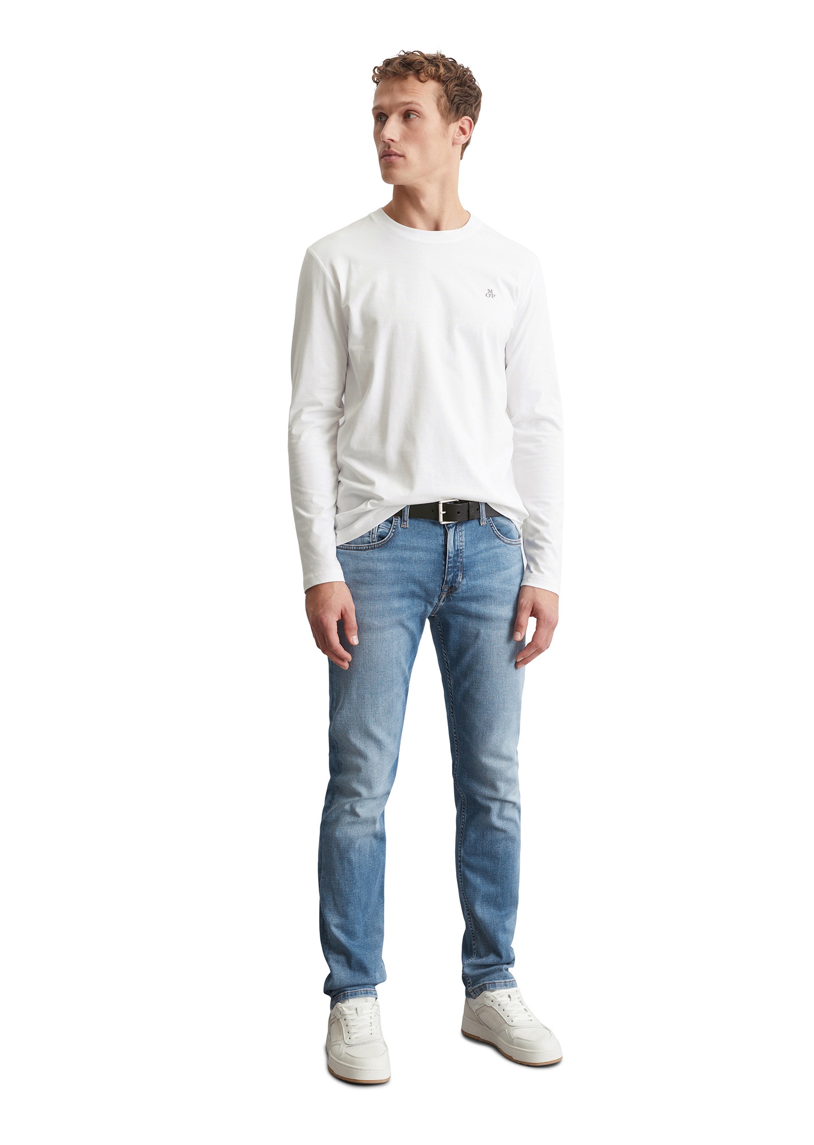 Marc O'Polo Langarmshirt »aus reiner Bio-Baumwolle«