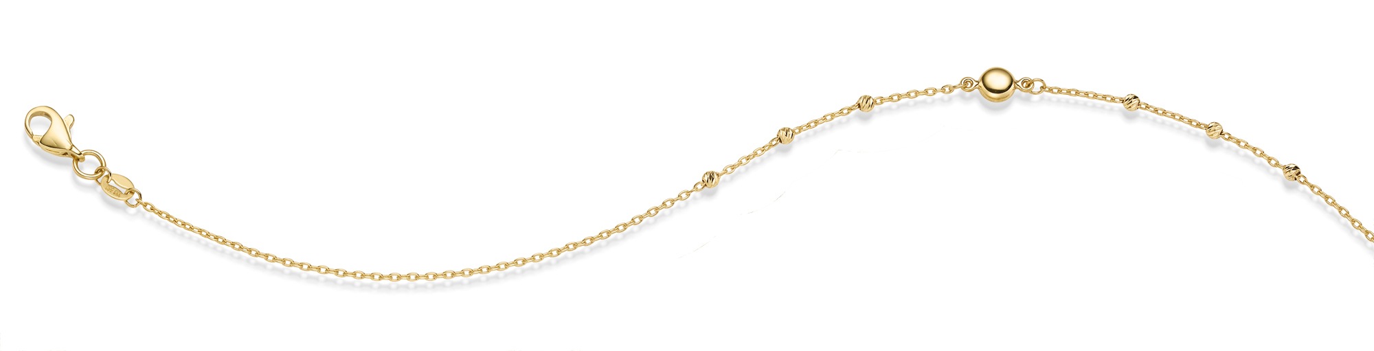 Adelia´s Fußkette »Fußkettchen Fußkette aus 333 Gelbgold«