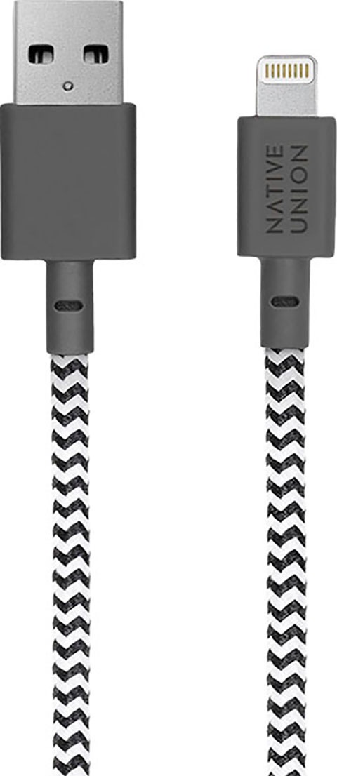 NATIVE UNION Smartphone-Kabel »Belt Cable USB-A to Lightning 1,2m«, Lightning-USB Typ A, 120 cm