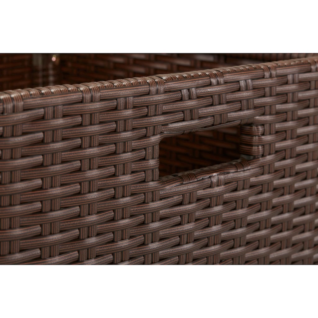 MERXX Auflagenbox, Polyrattan